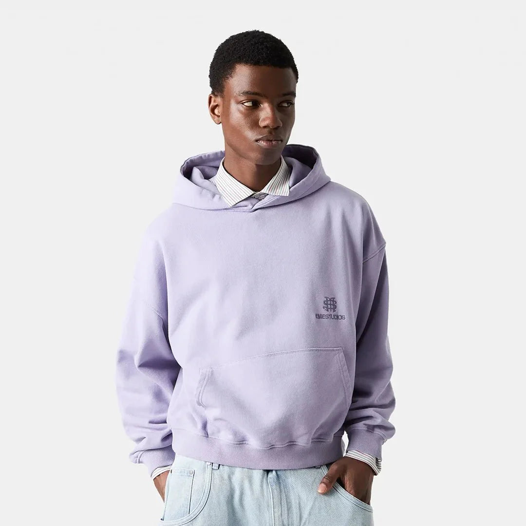 Daily Lavender Oversized Hoodie