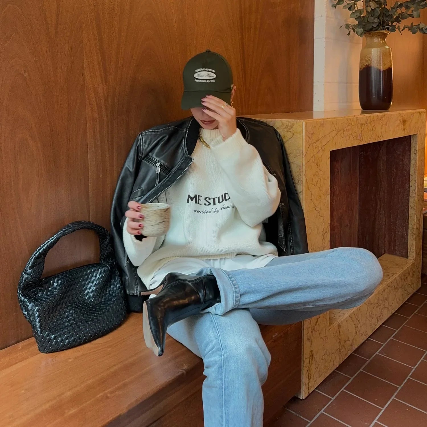 Master Off Sand Knit Sweater