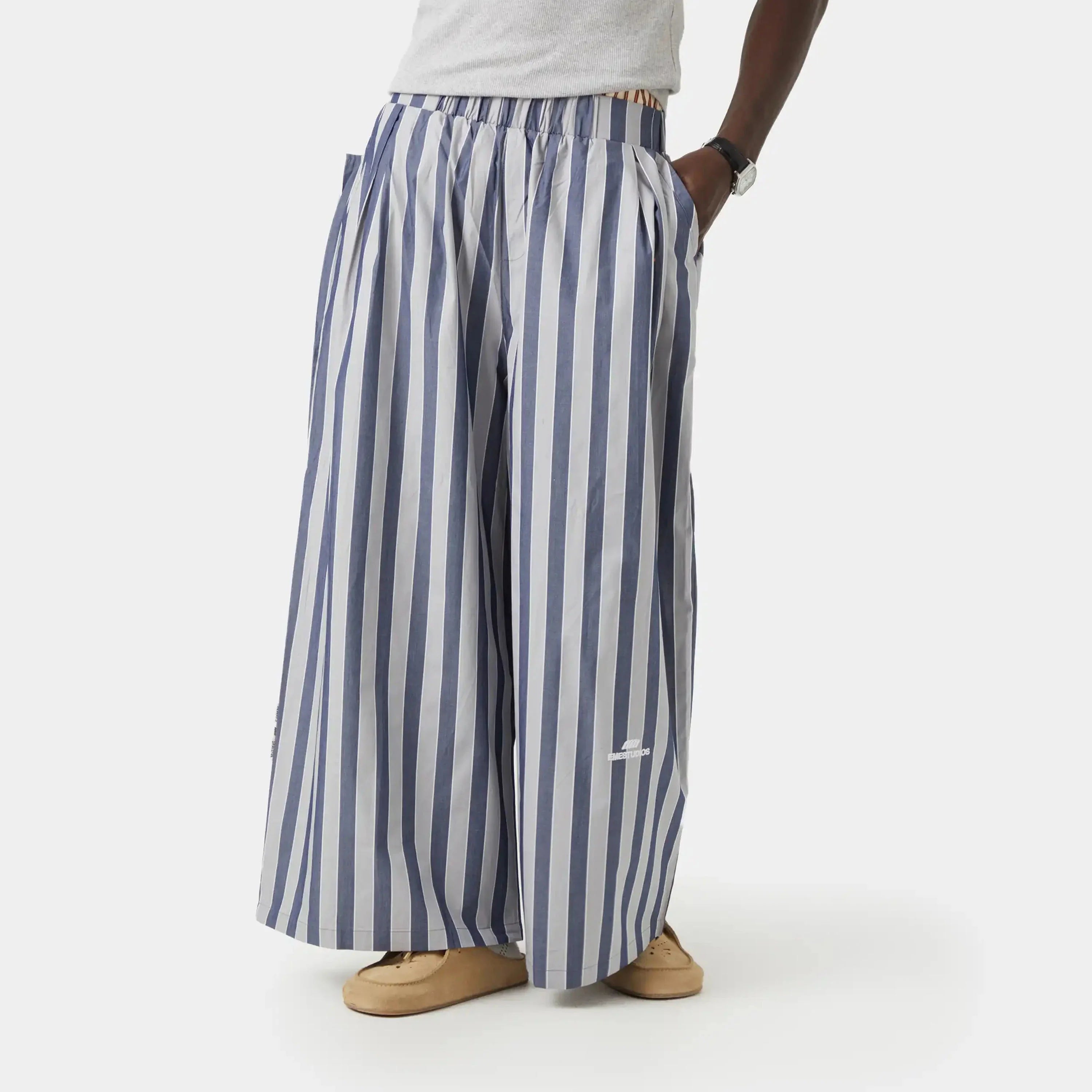 Agl Wide Striped Pants