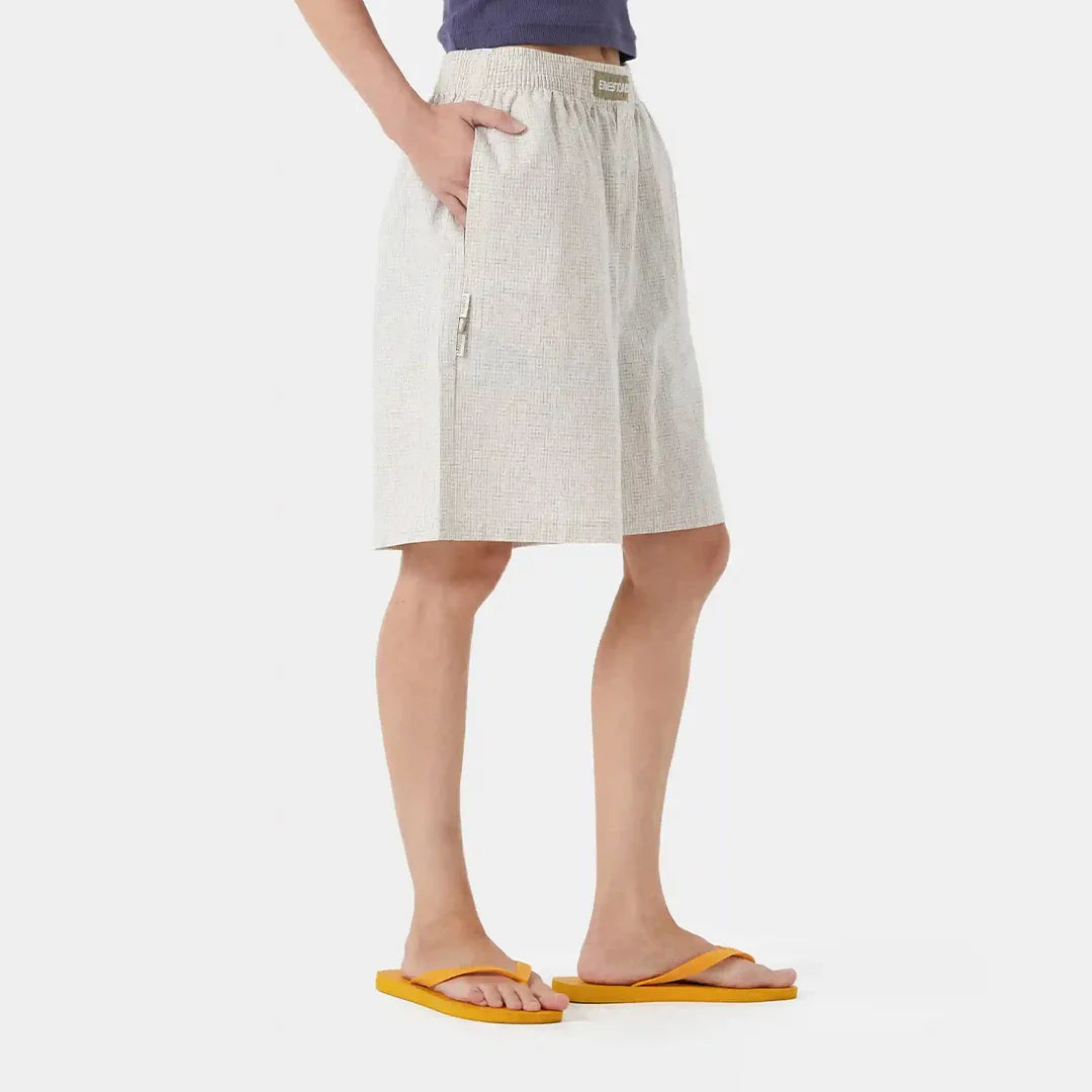 Llaut Jammies LS Off Sand Vichy