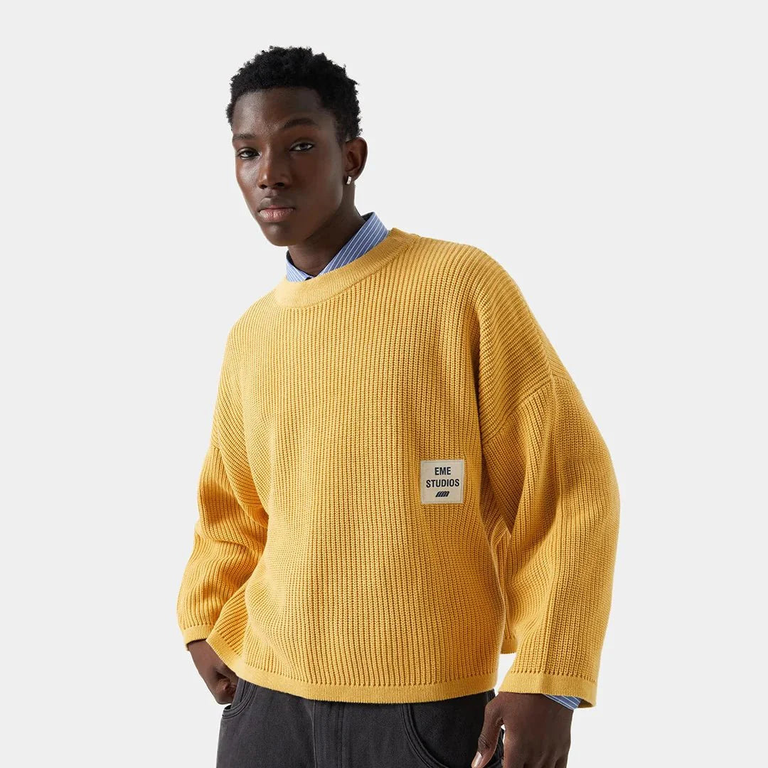 Sleek Harvest Knit Sweater