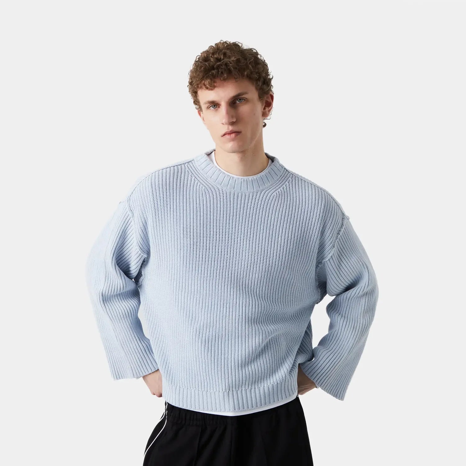 Collective Light Blue Knit