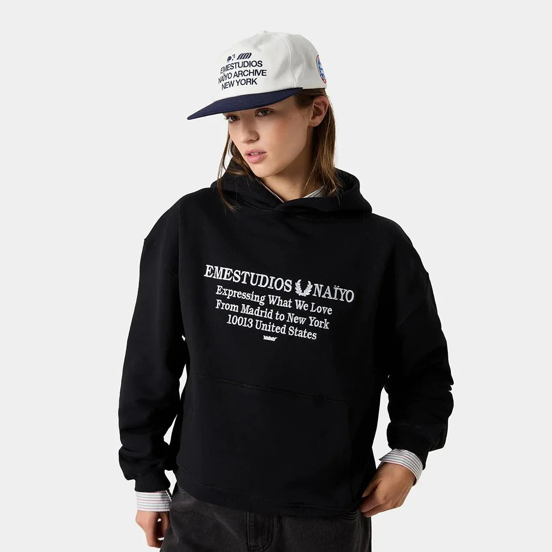 EmeXNaiyo Black Hoodie