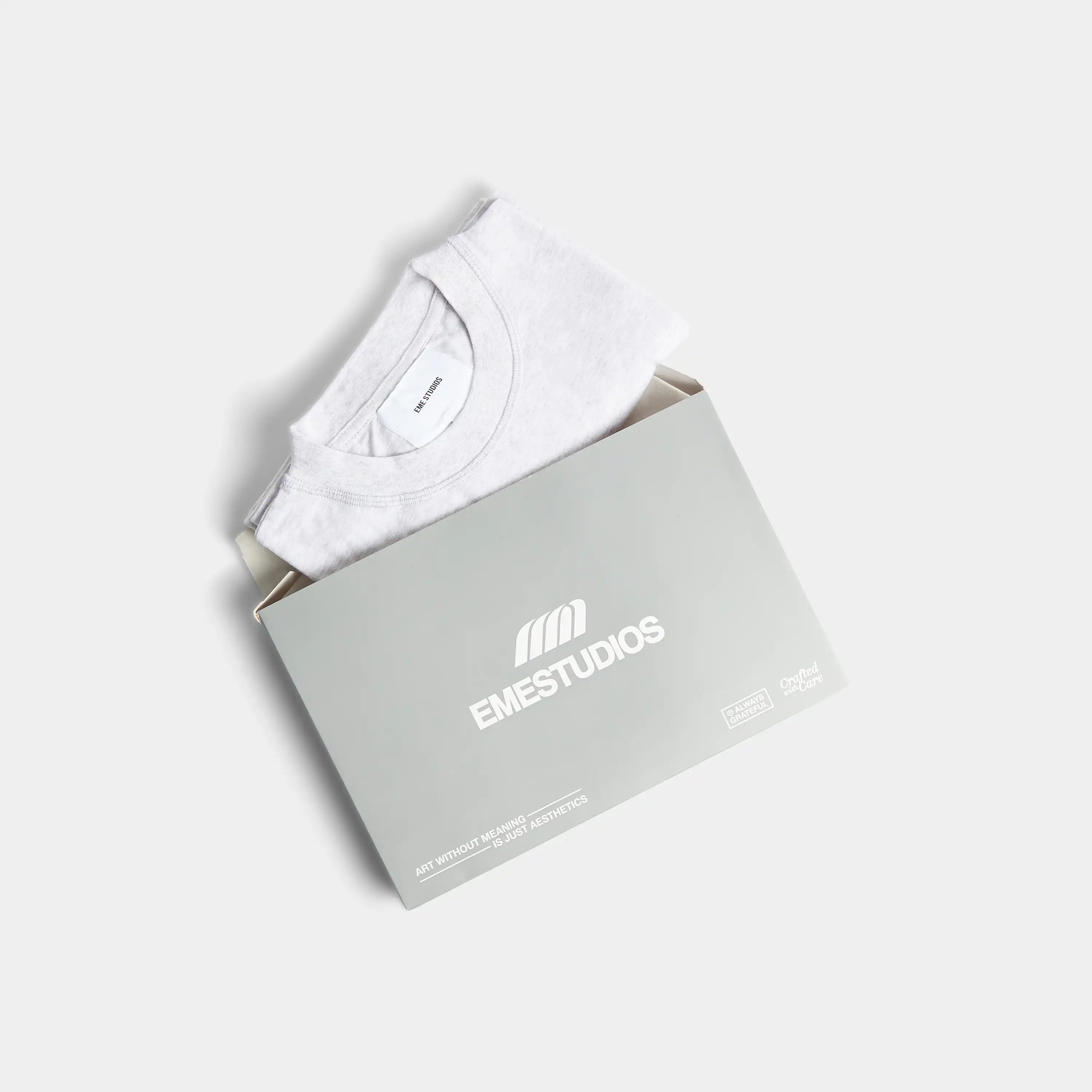 Basic Tee Grey 2 Pack