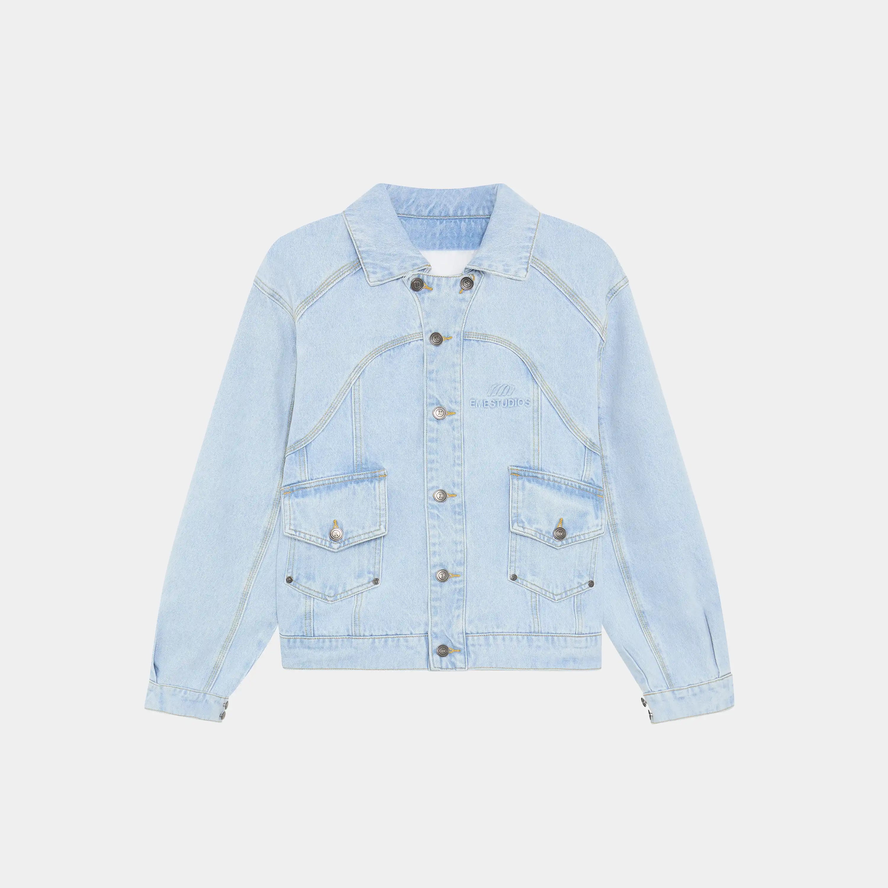 Eddy Pale Denim Boxy Jacket