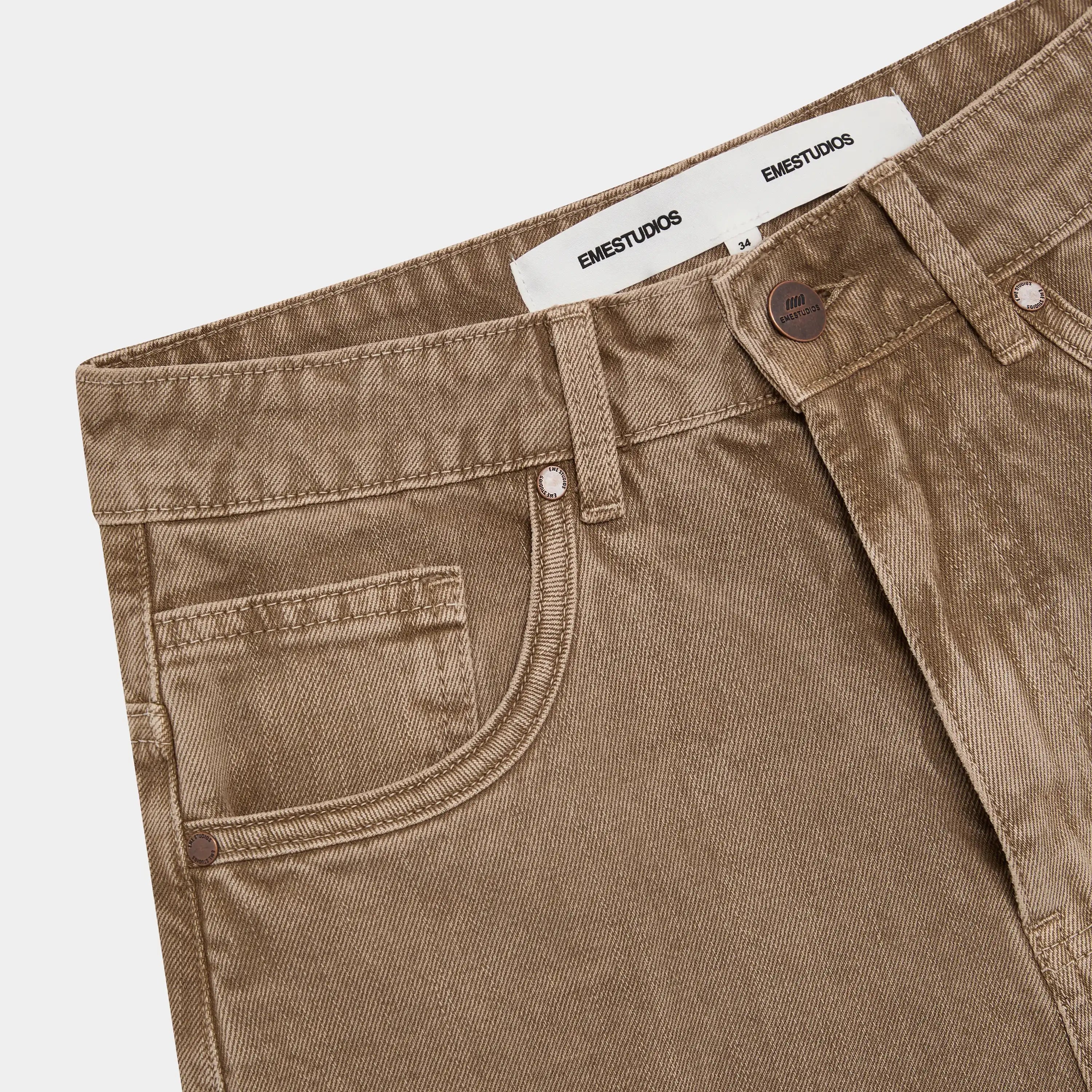 Andy Wooden Denim Jorts