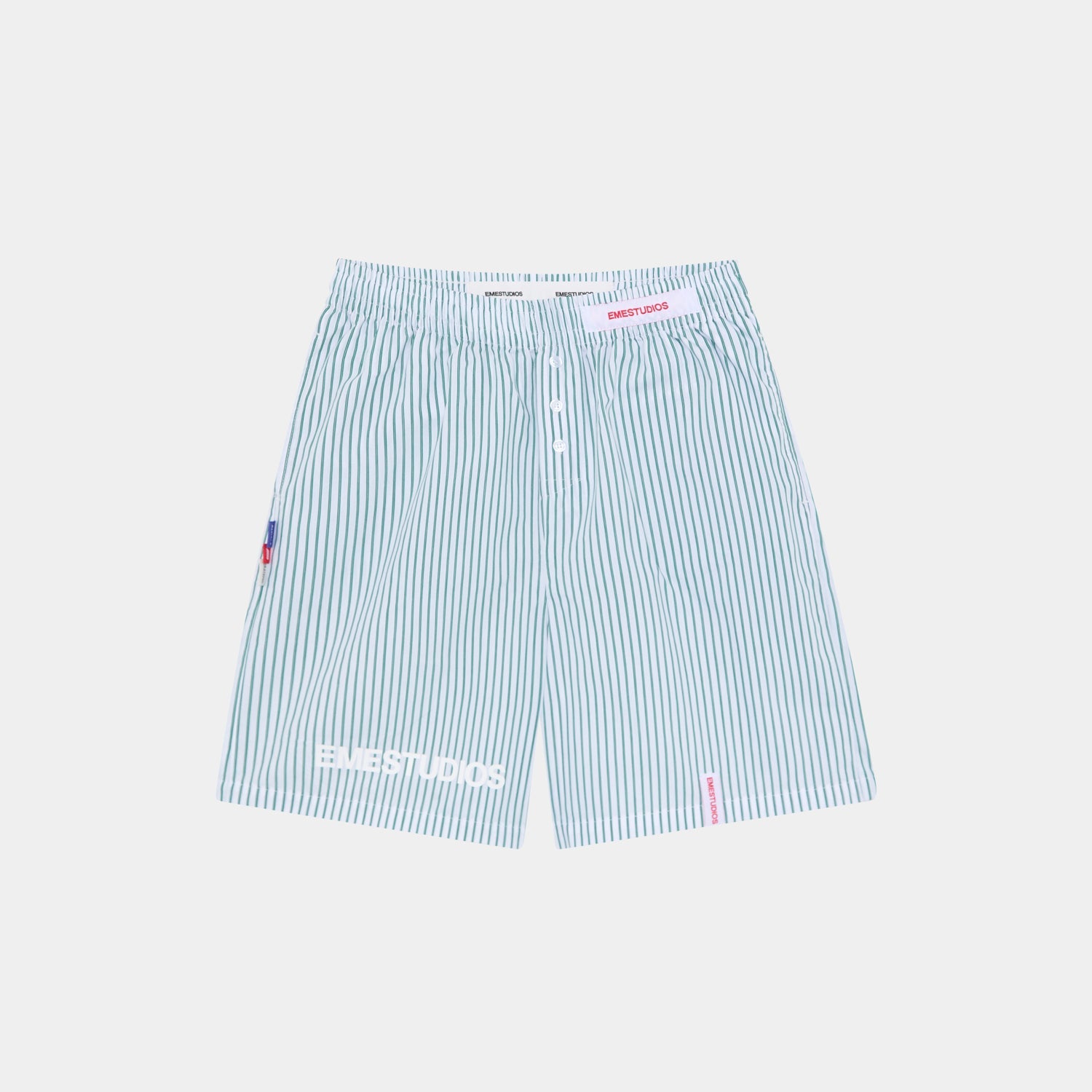 Jammies LS Green Striped