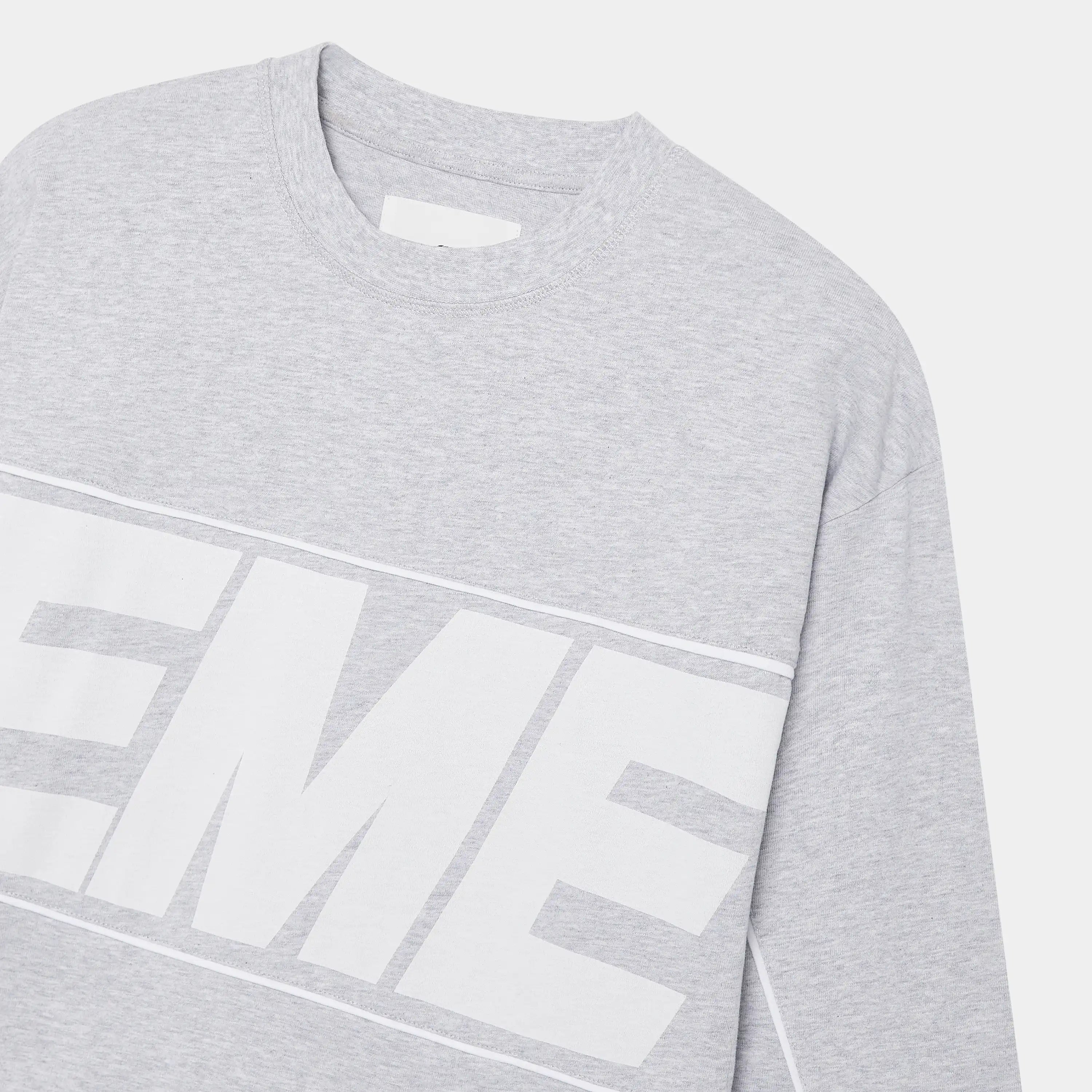 Crossline Heather Grey Long Sleeve