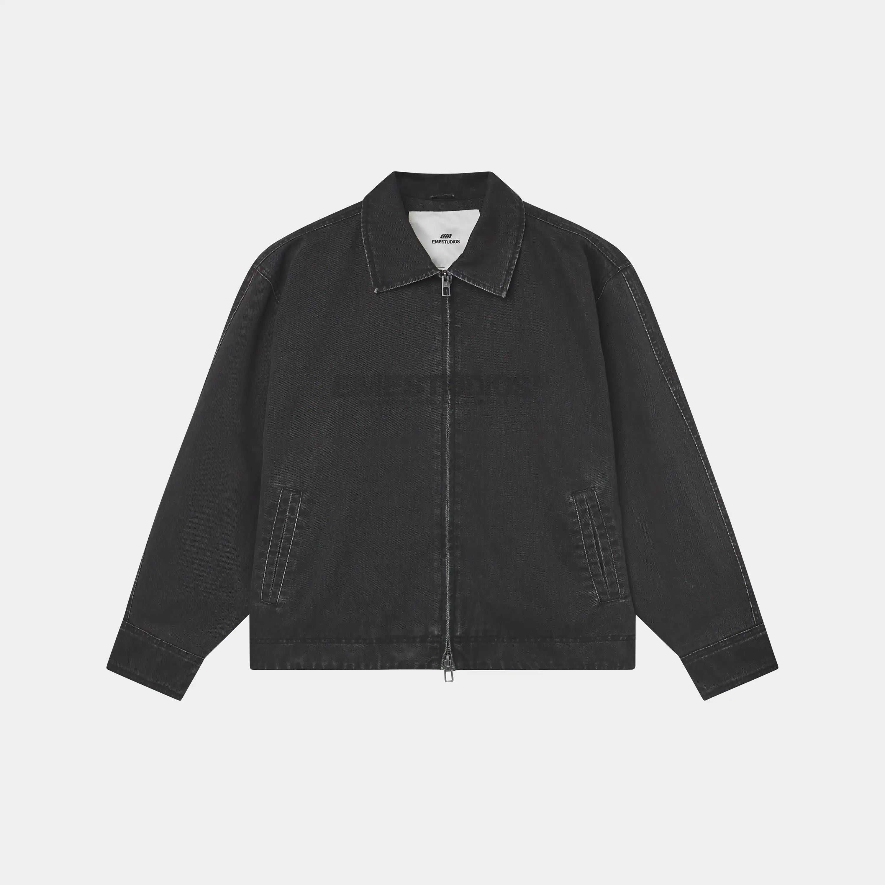 Metro Black Workwear Jacket