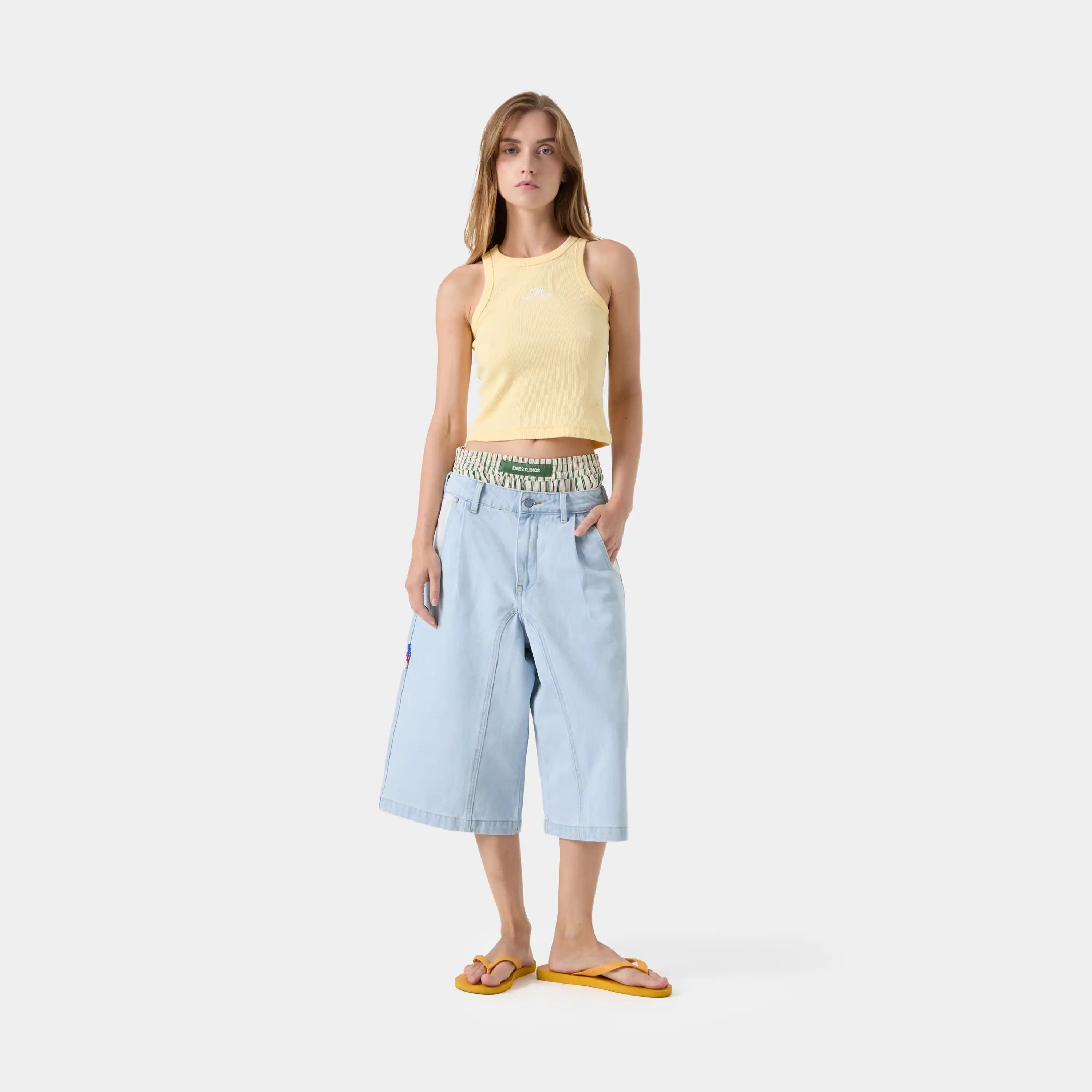 Tibiacore Blue Denim Jorts