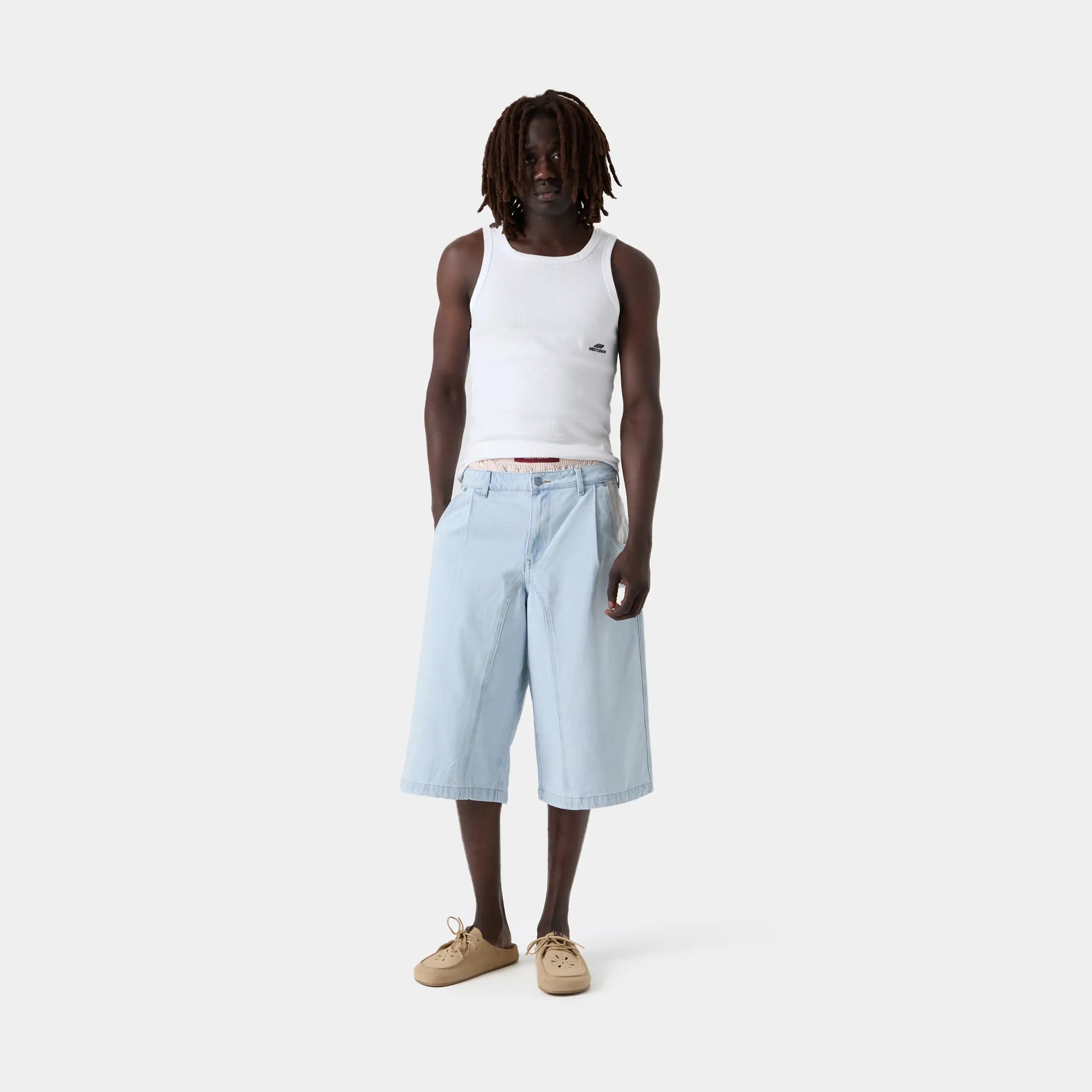 Tibiacore Blue Denim Jorts