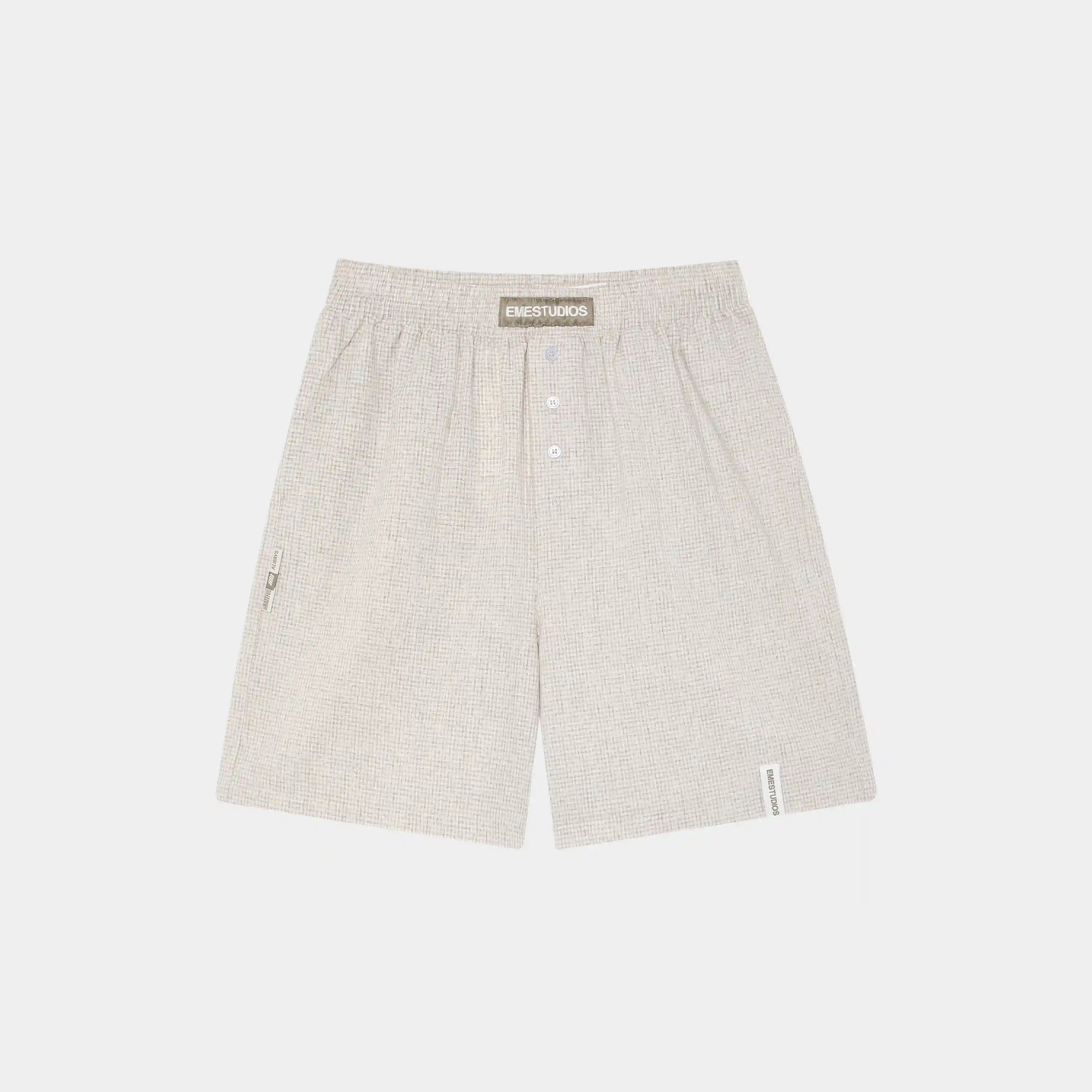 Llaut Jammies LS Off Sand Vichy