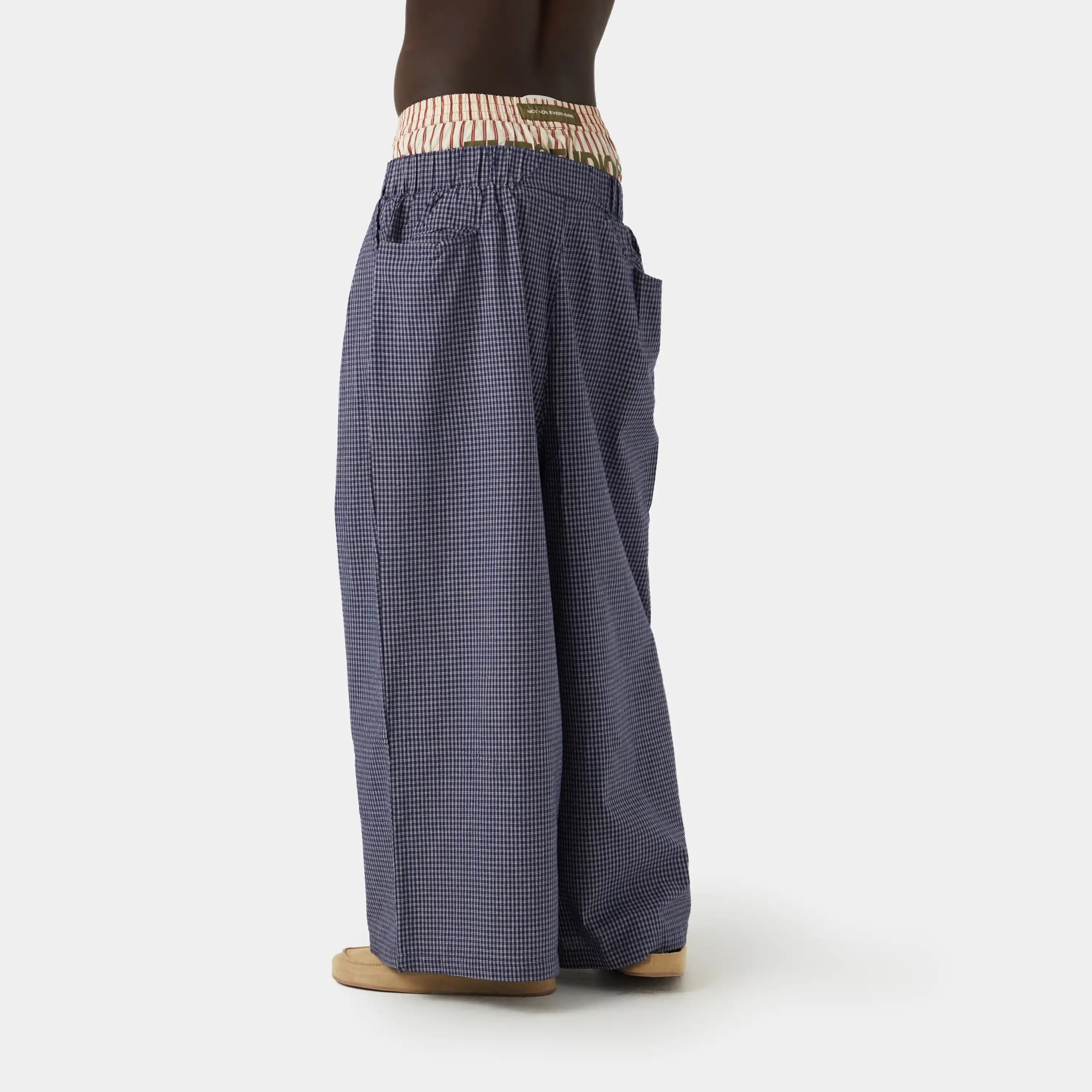 Agl Navy Wide Pants