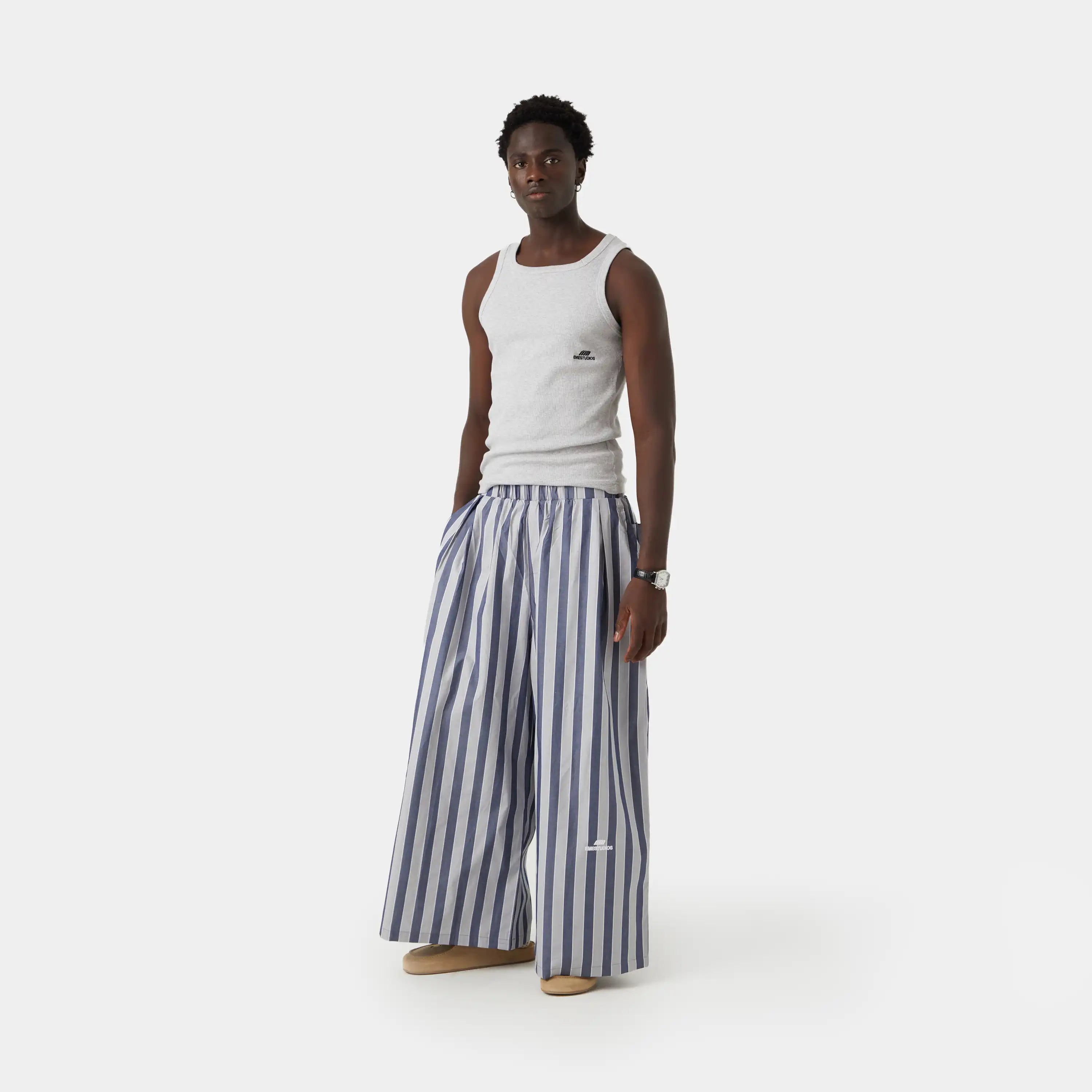 Agl Wide Striped Pants