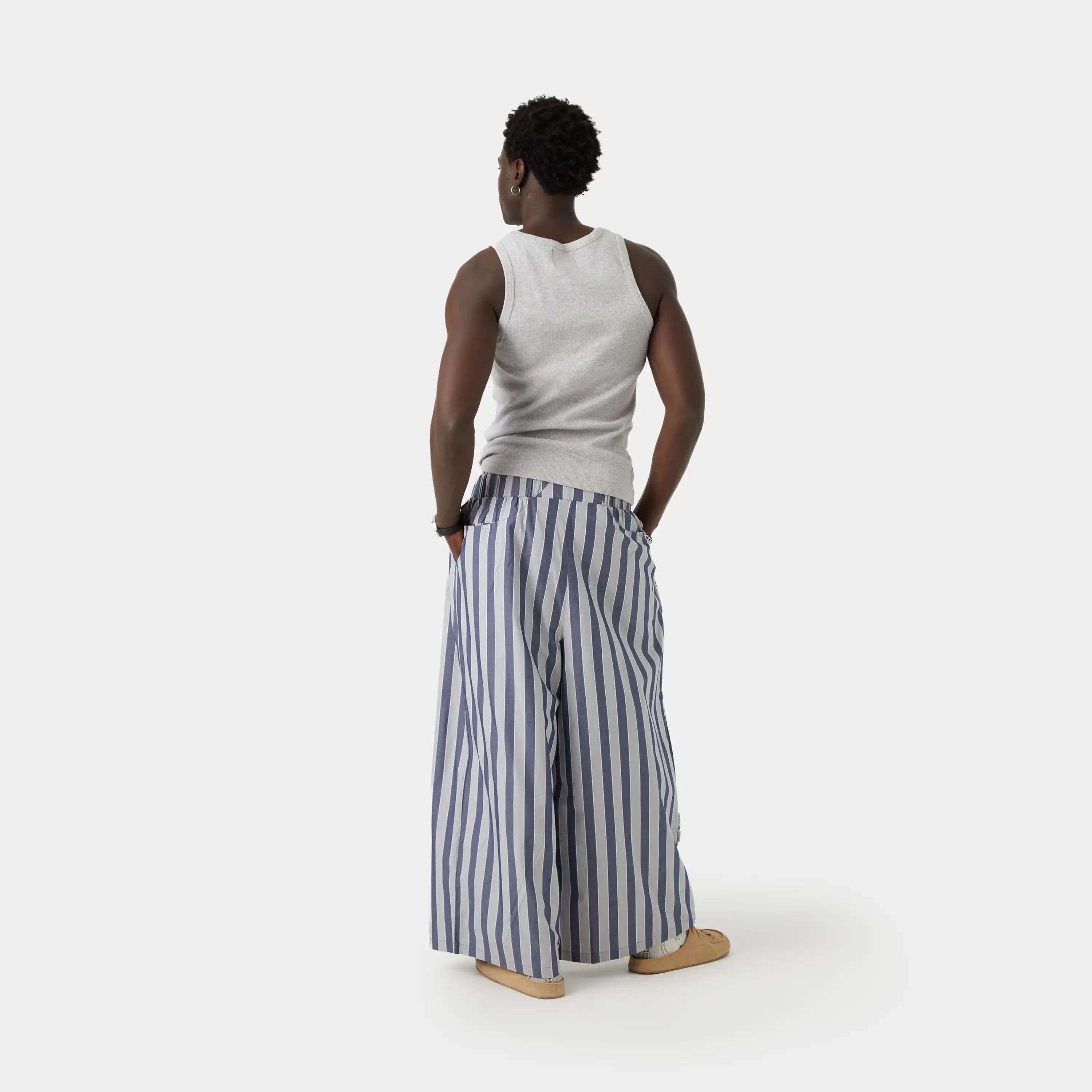 Agl Wide Striped Pants