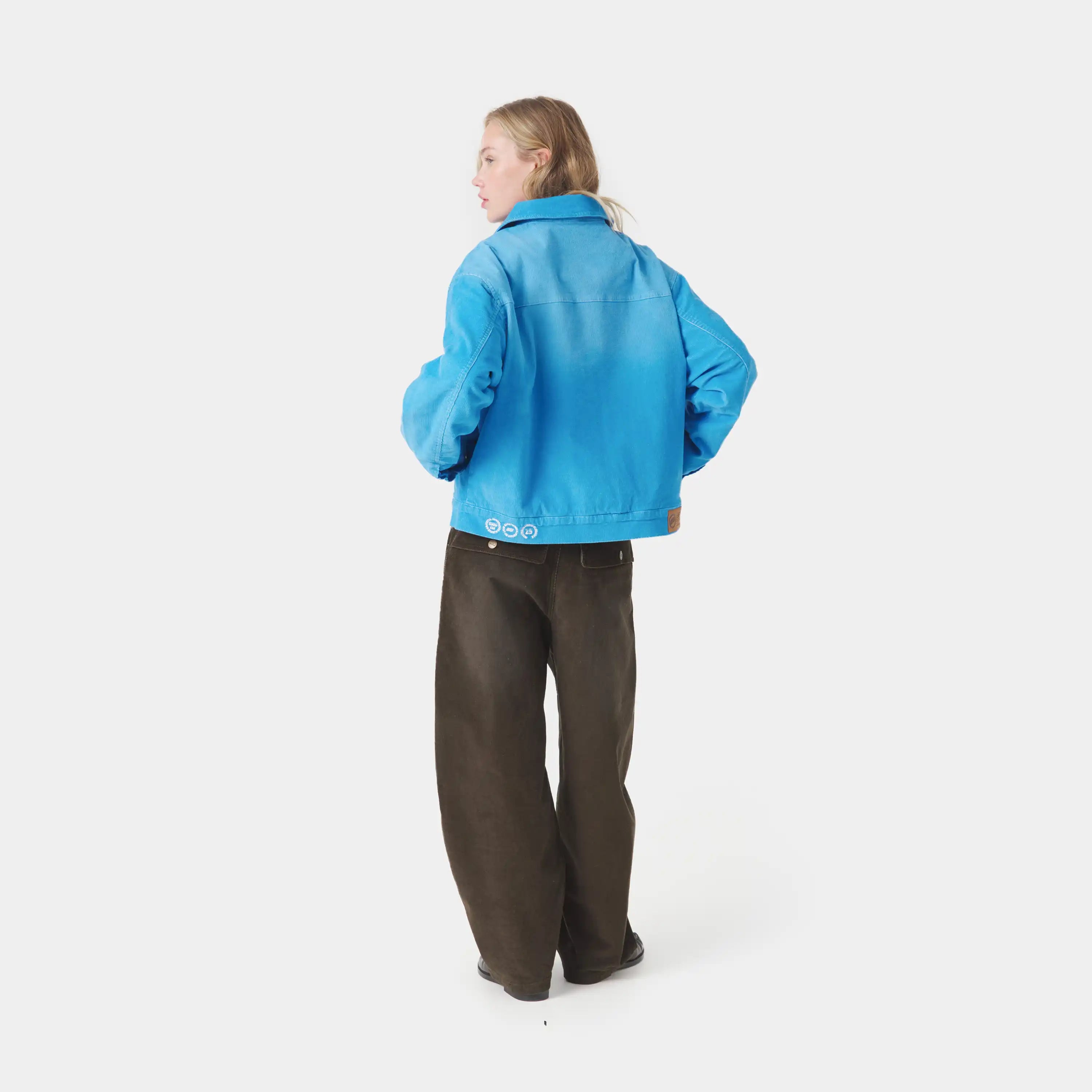 Core Corduroy Cobalt Jacket