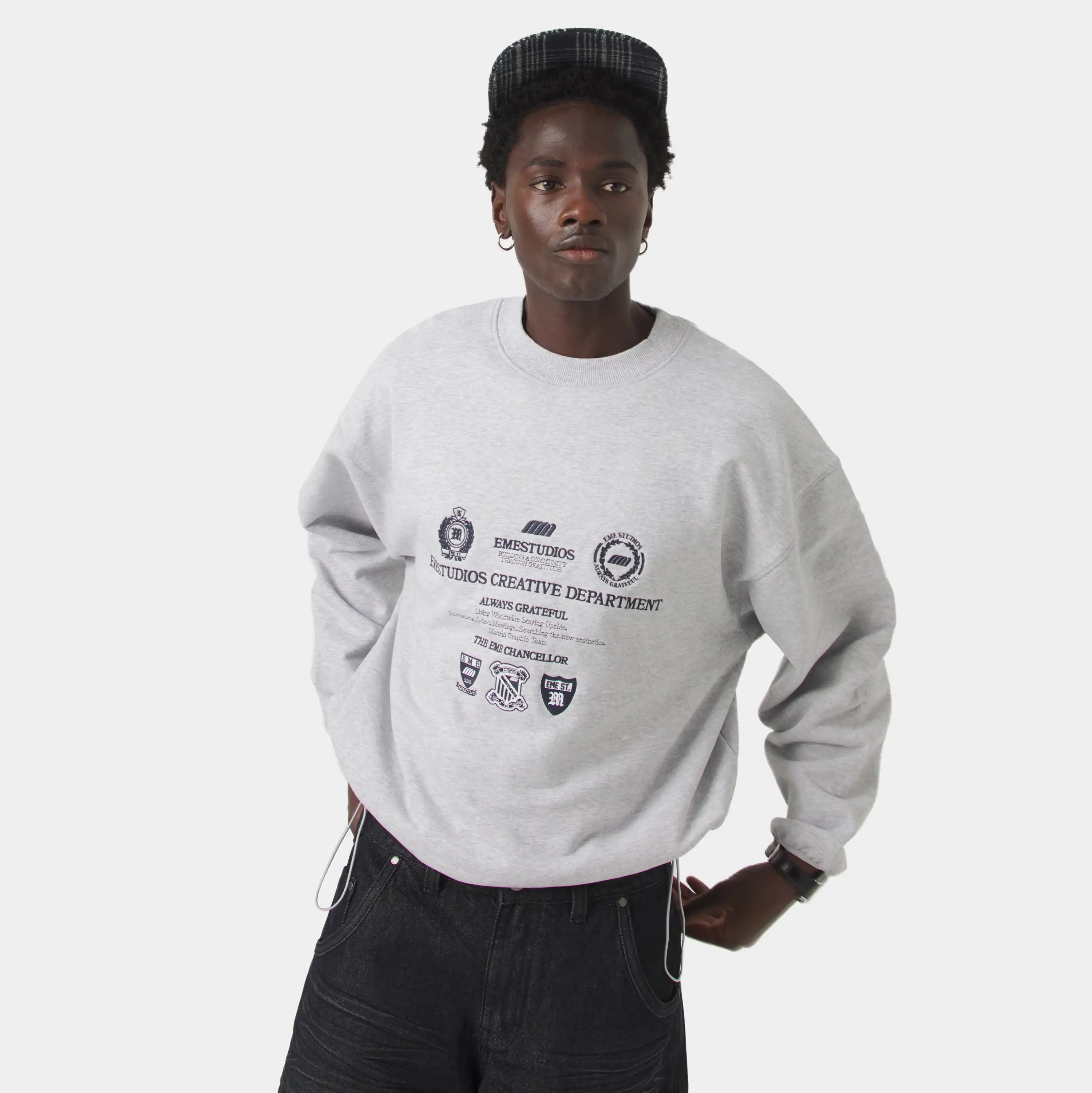 Chancellor Heather Grey Crewneck