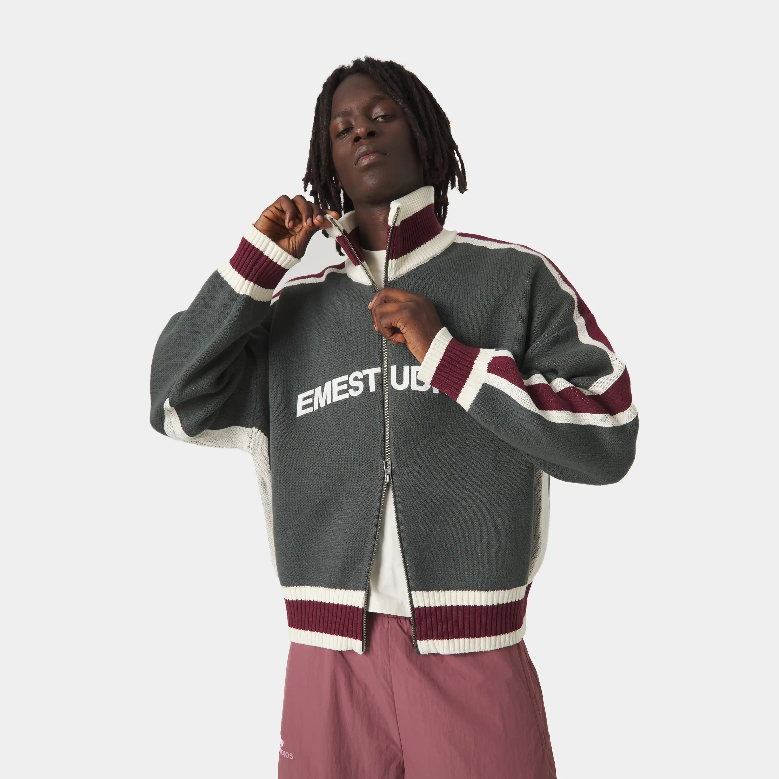 Echellor Forest Zipper Knit