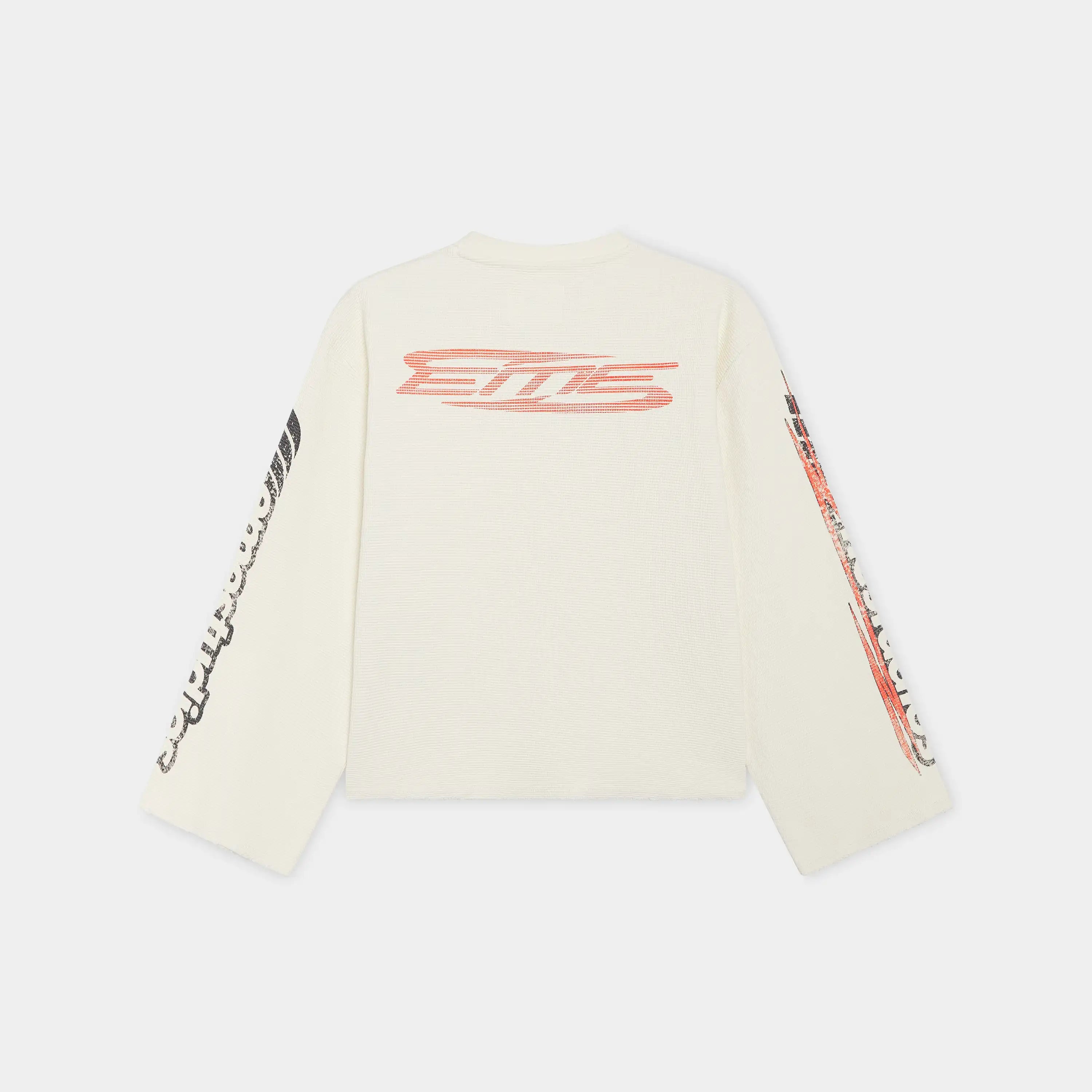 Waffle Off Sand Crewneck