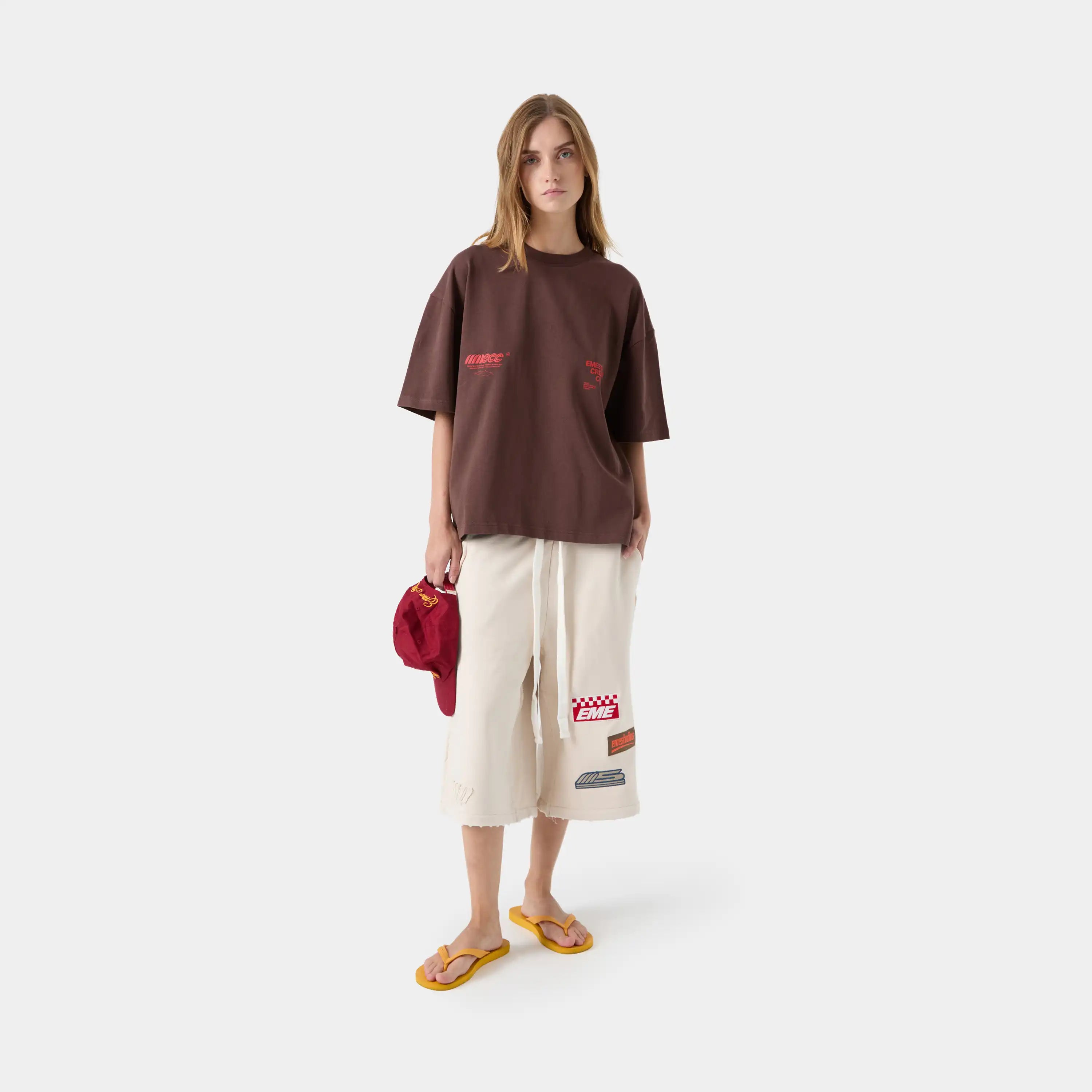 ECC Wine Oversized Tee