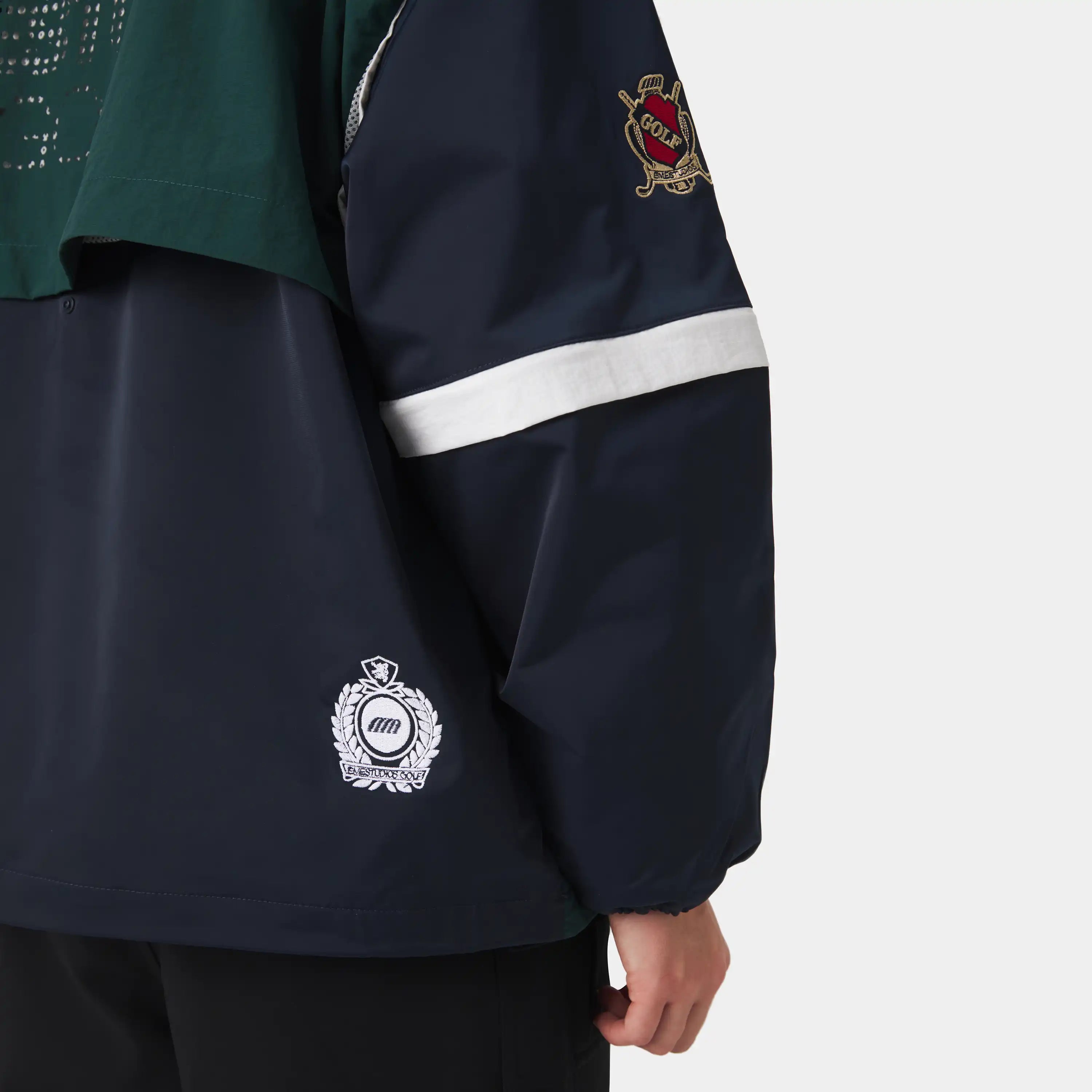 Golf Navy Windbreaker