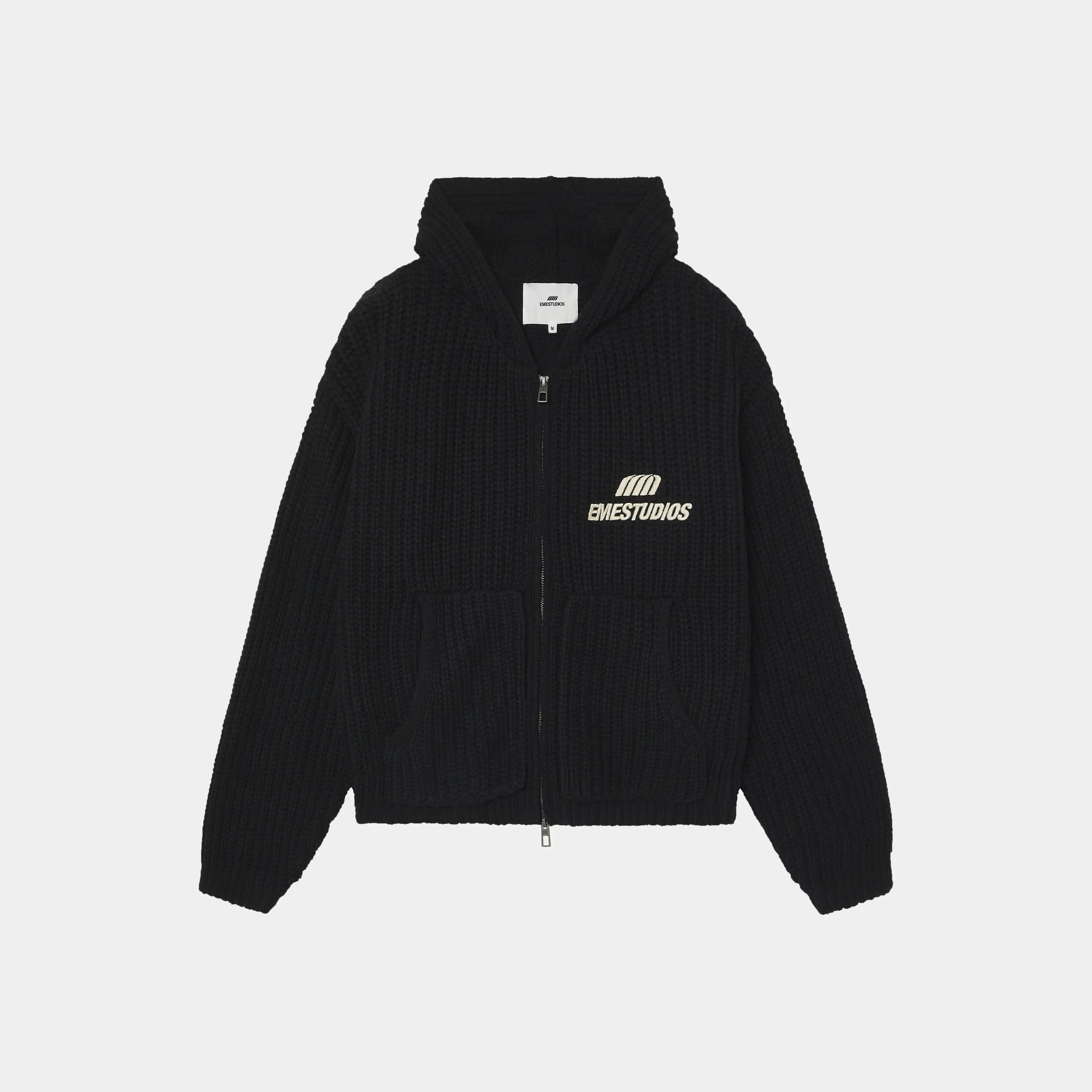 Globe Shadow Zipper Knit