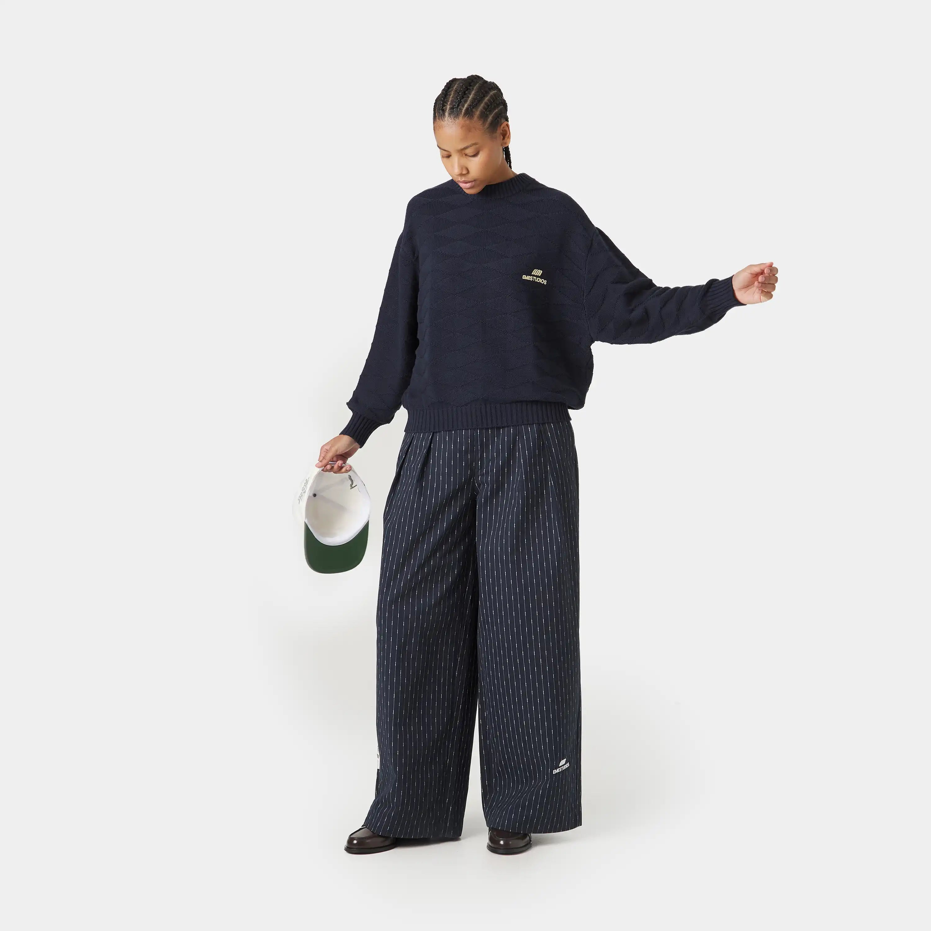 Rhomb Night Sky Knit Sweater