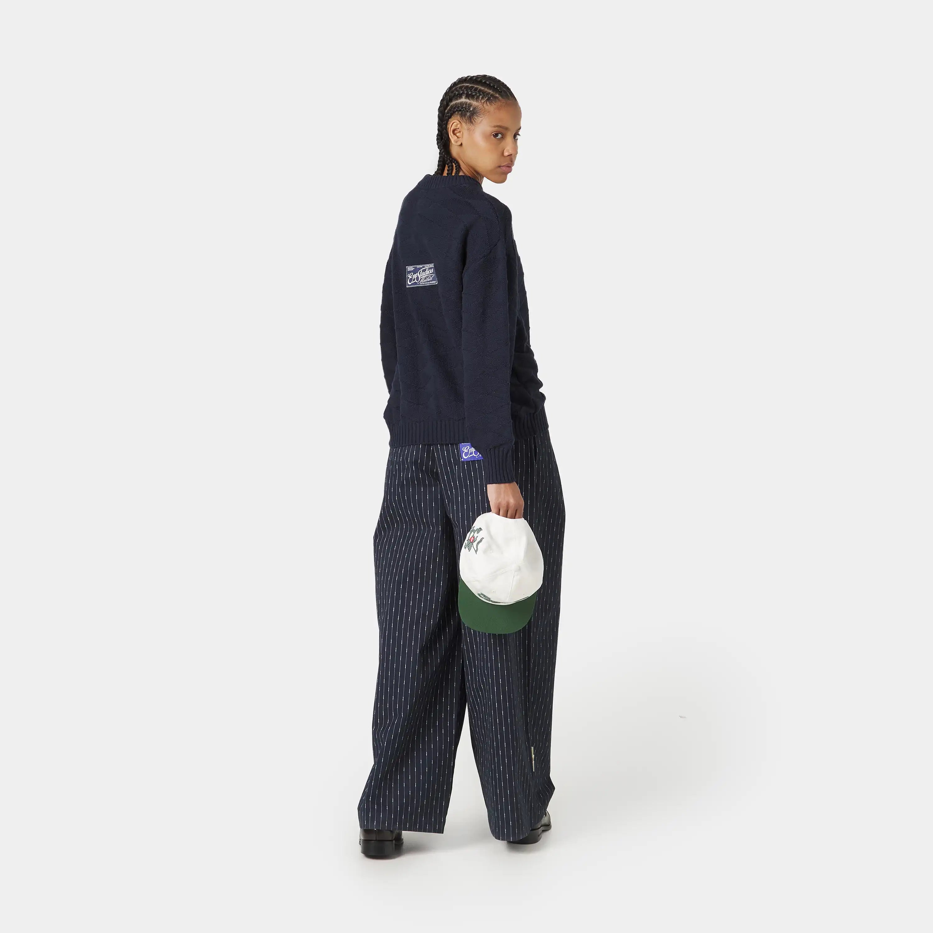 Rhomb Night Sky Knit Sweater