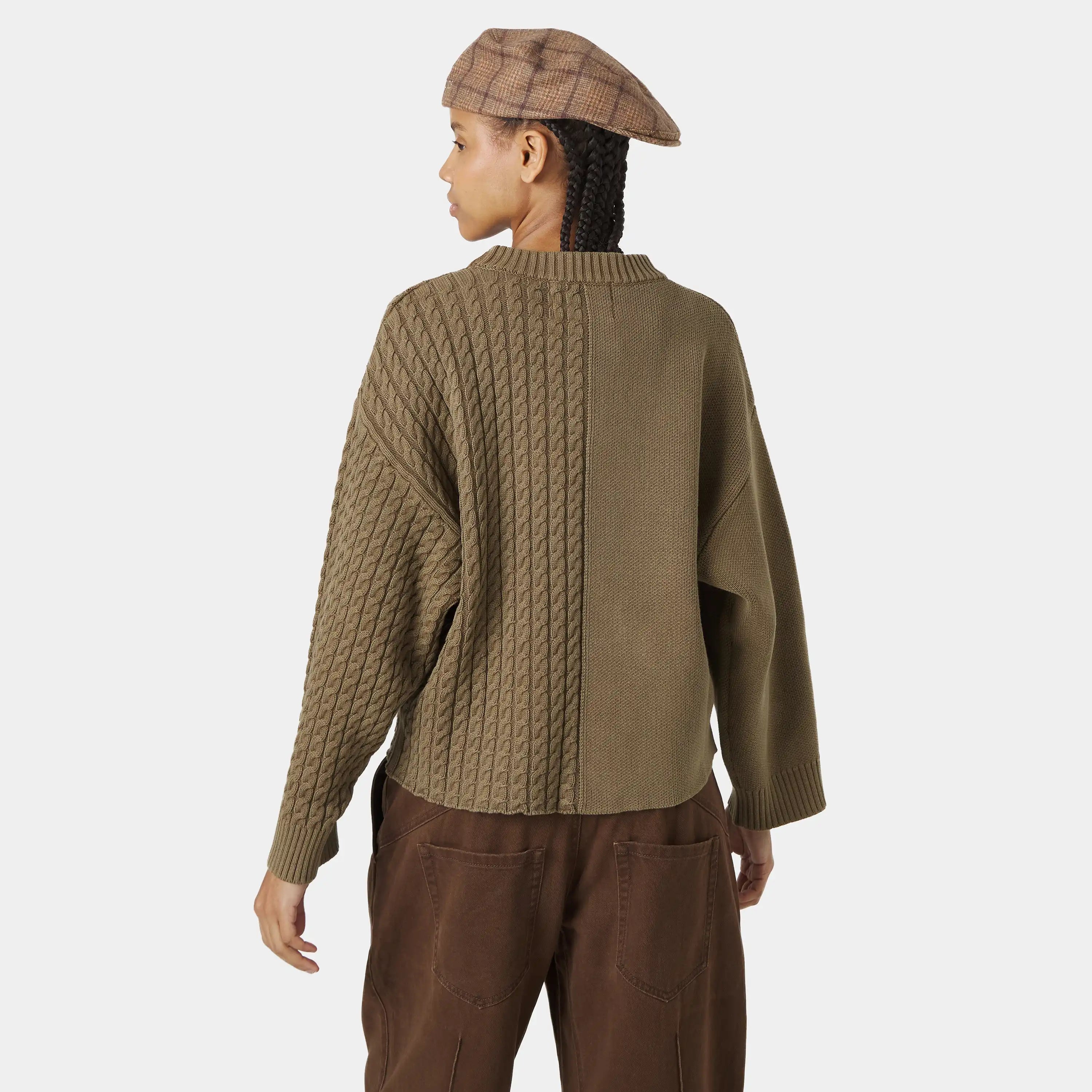 Rougher Choco Knit Sweater