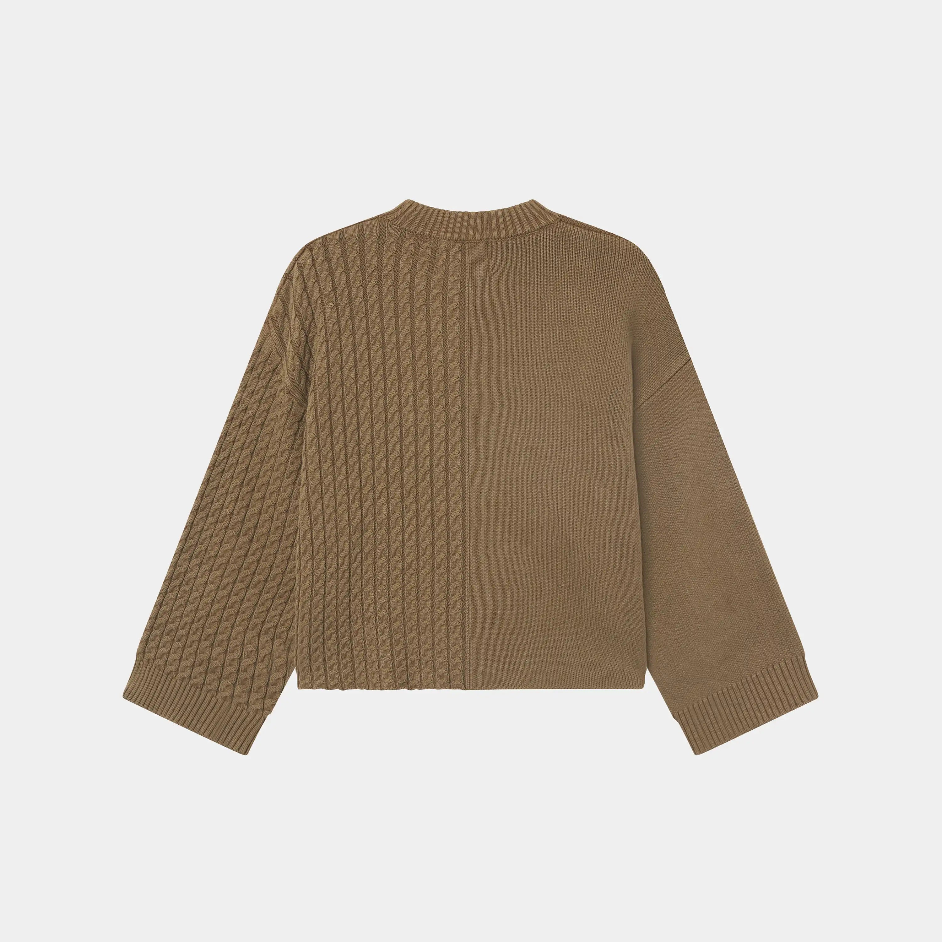 Rougher Choco Knit Sweater