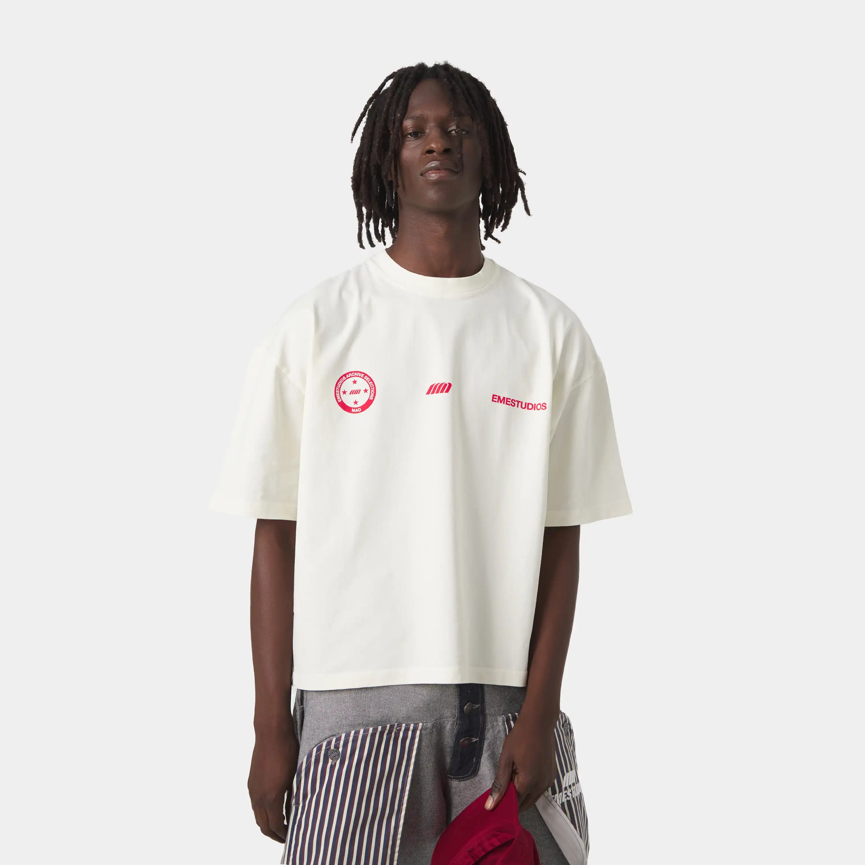 4 Star Off Sand Oversized Tee