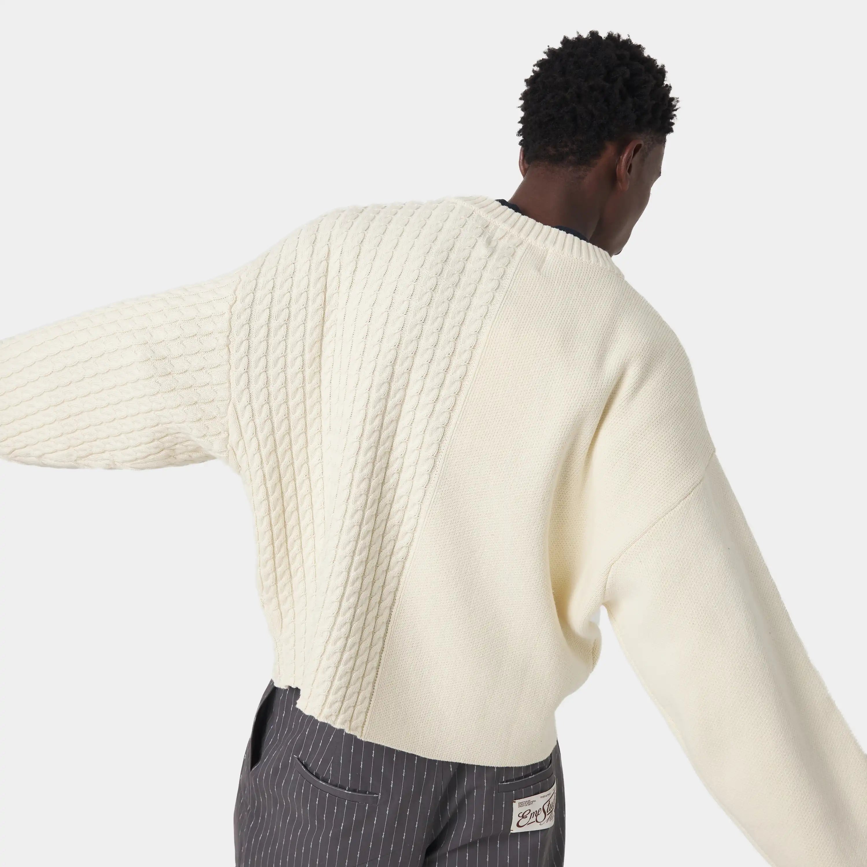 Rougher Off Sand Knit Sweater