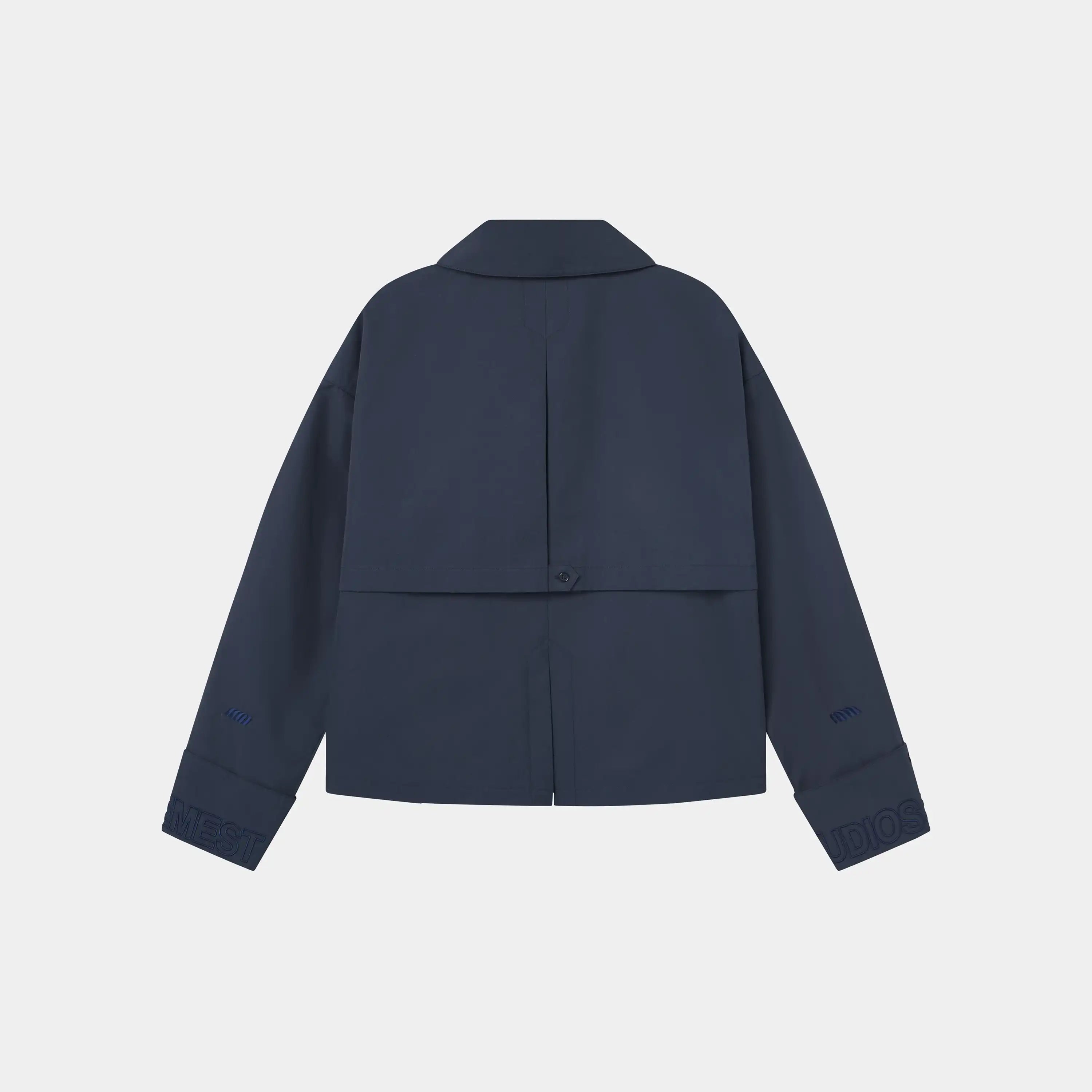 Lizi Navy Trench Jacket