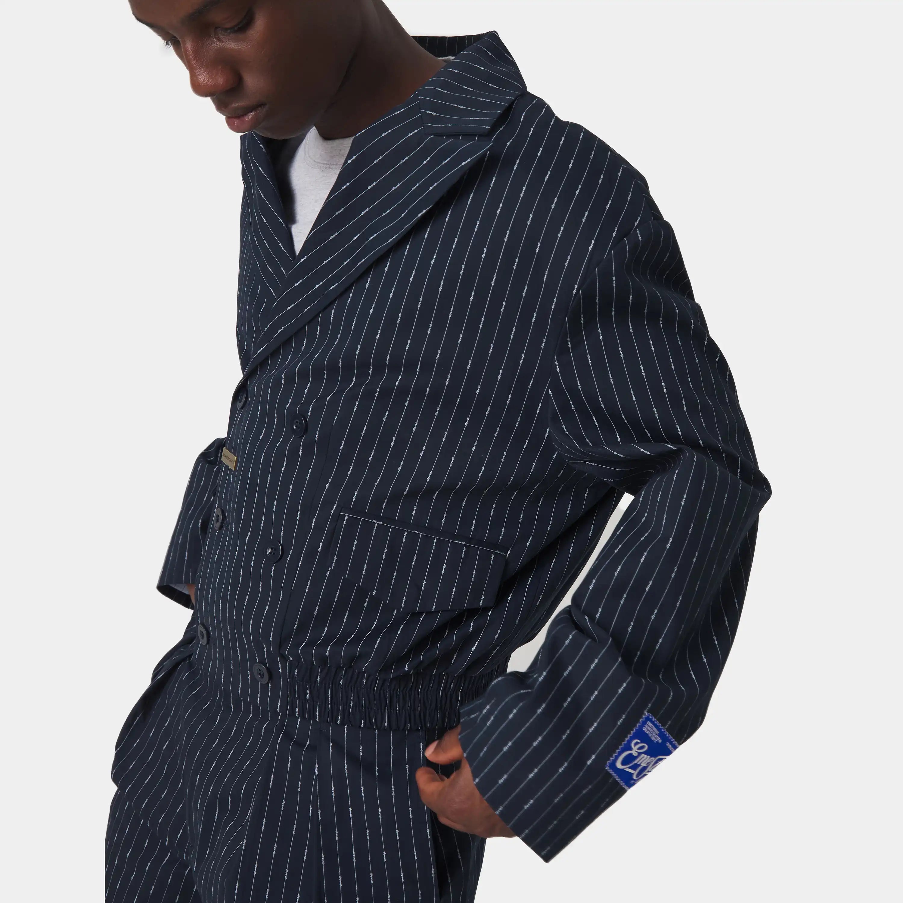 Shift Navy Bomber Blazer