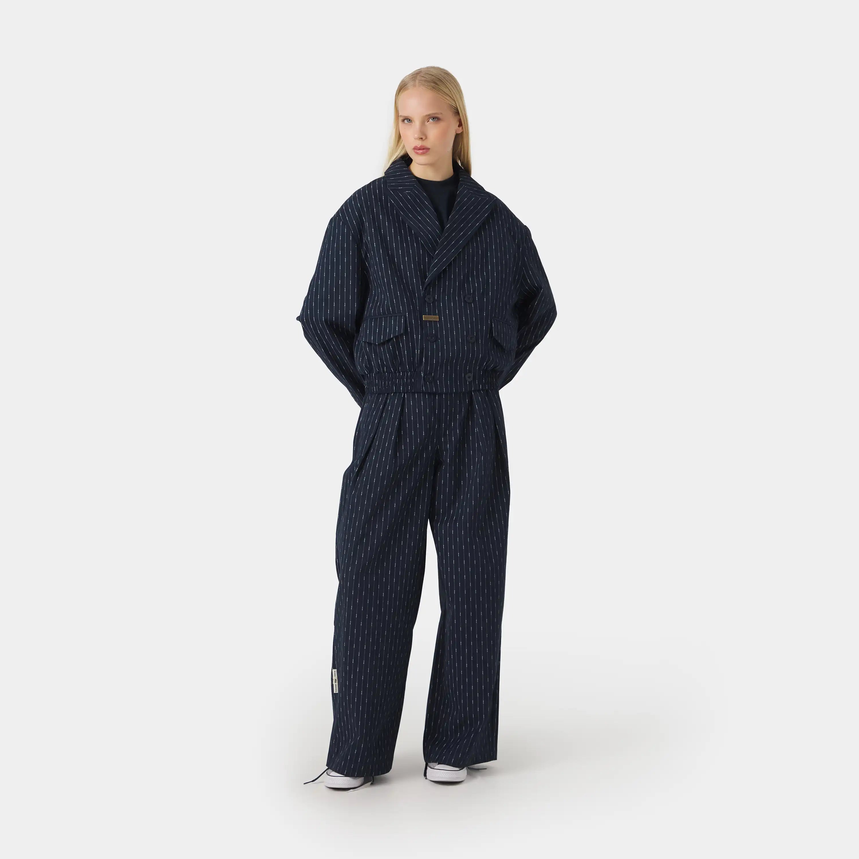 Shift Navy Bomber Blazer