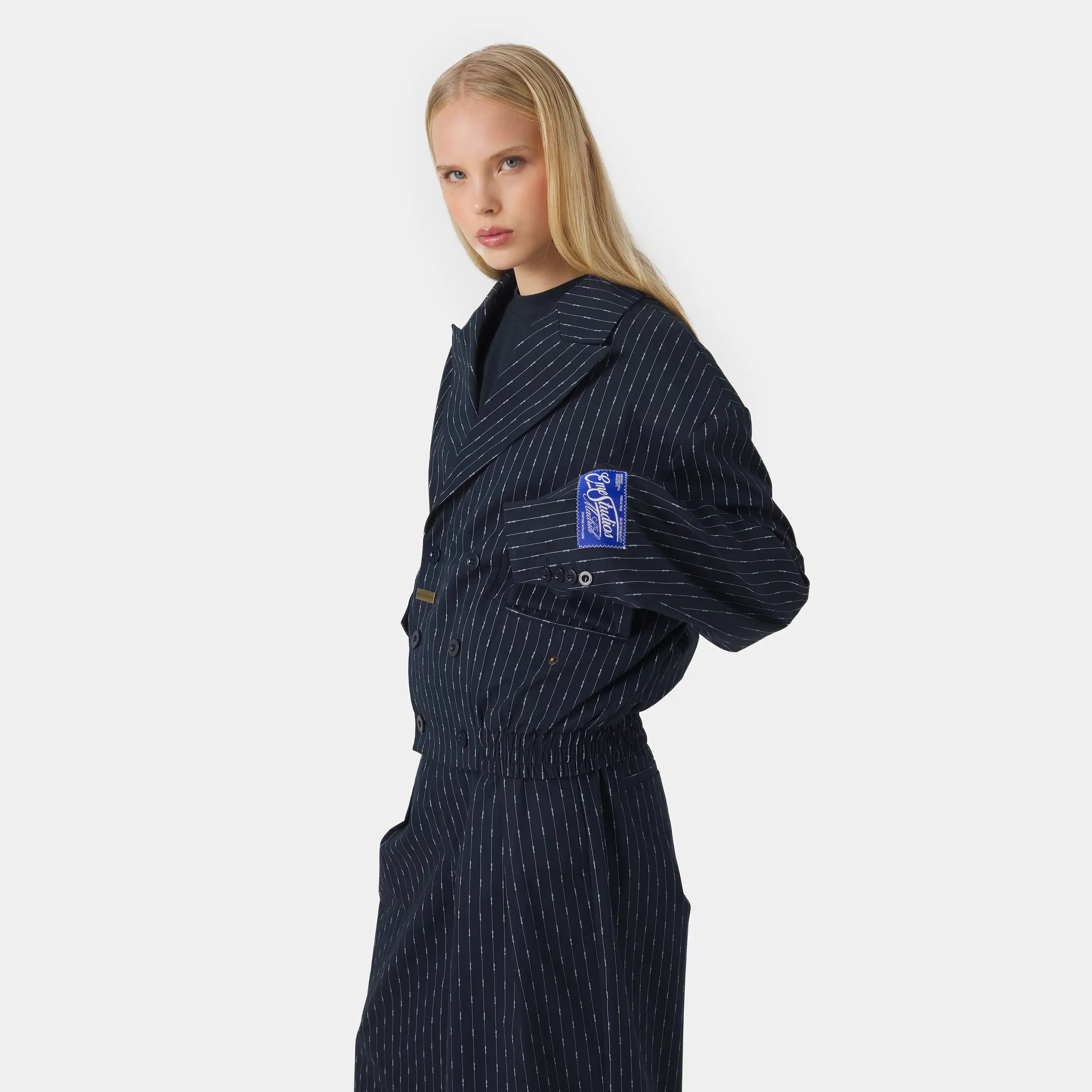 Shift Navy Bomber Blazer