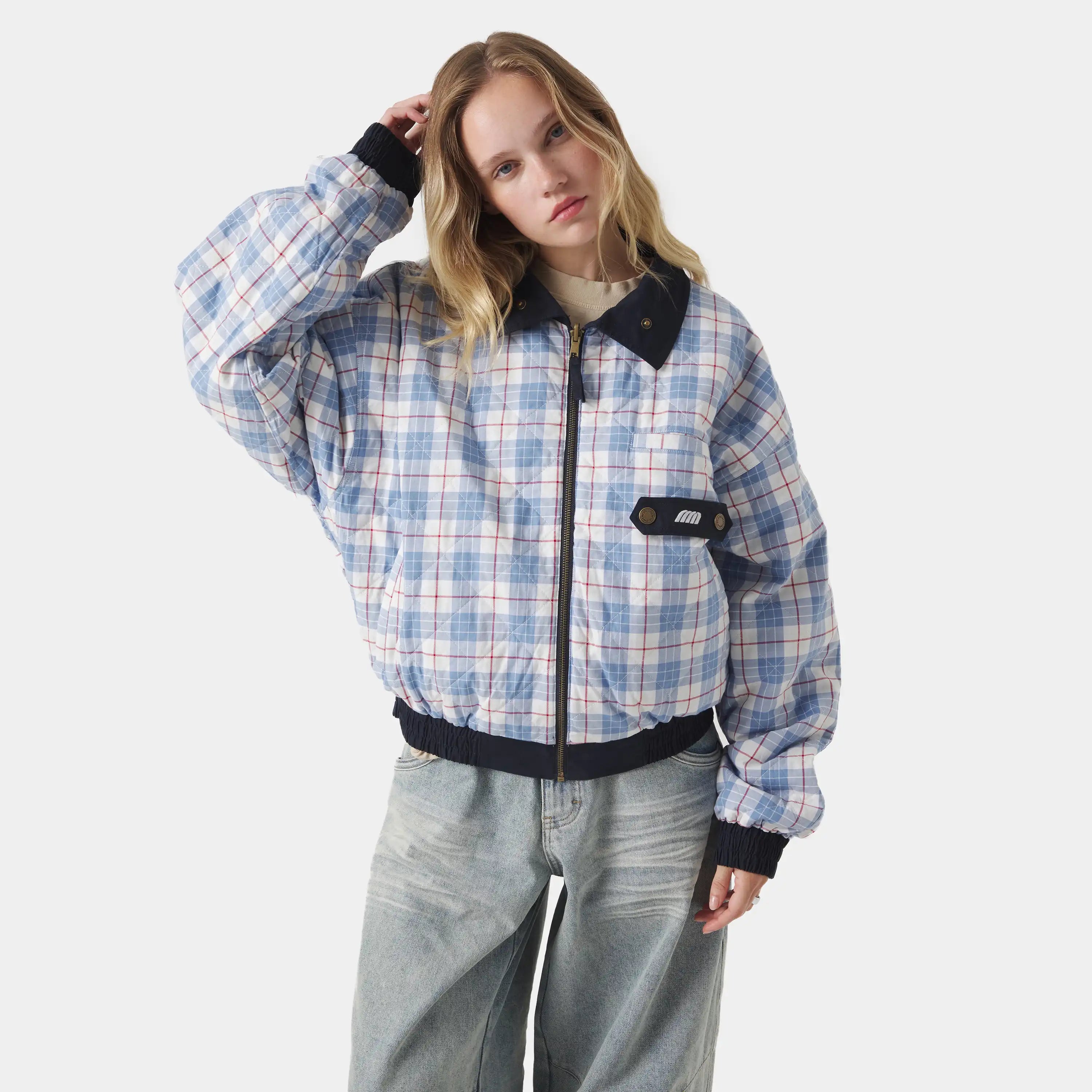 Chulo G Navy Reverse Jacket