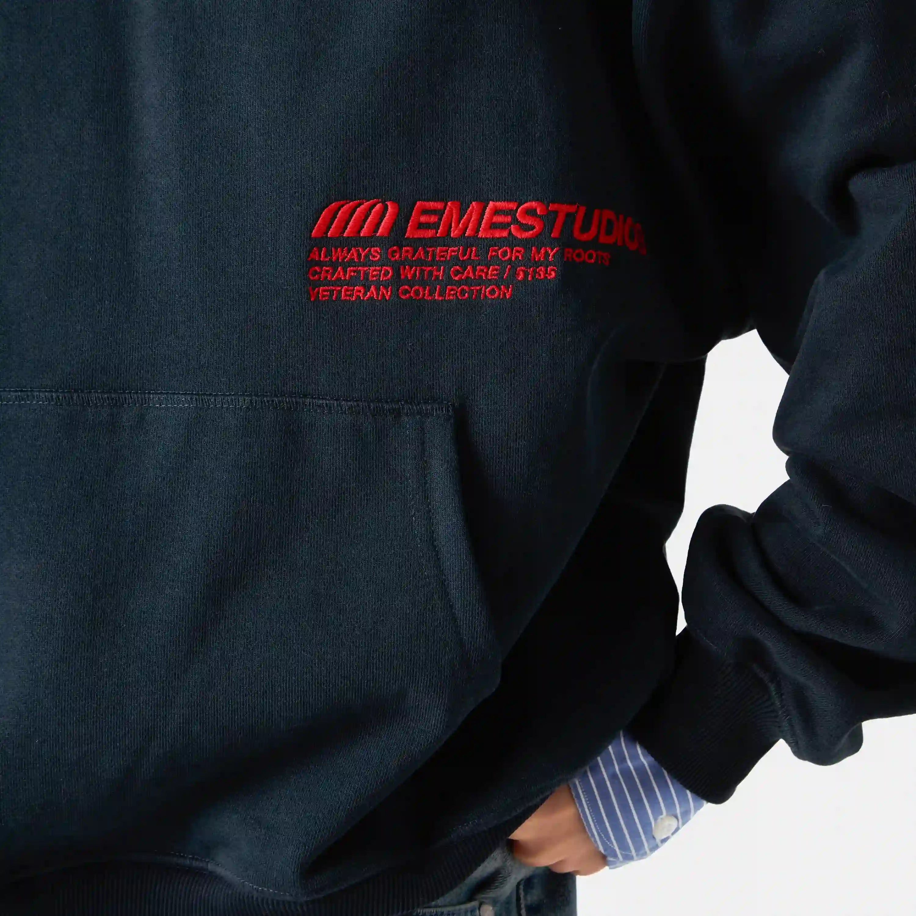 Roots Navy Oversized Hoodie