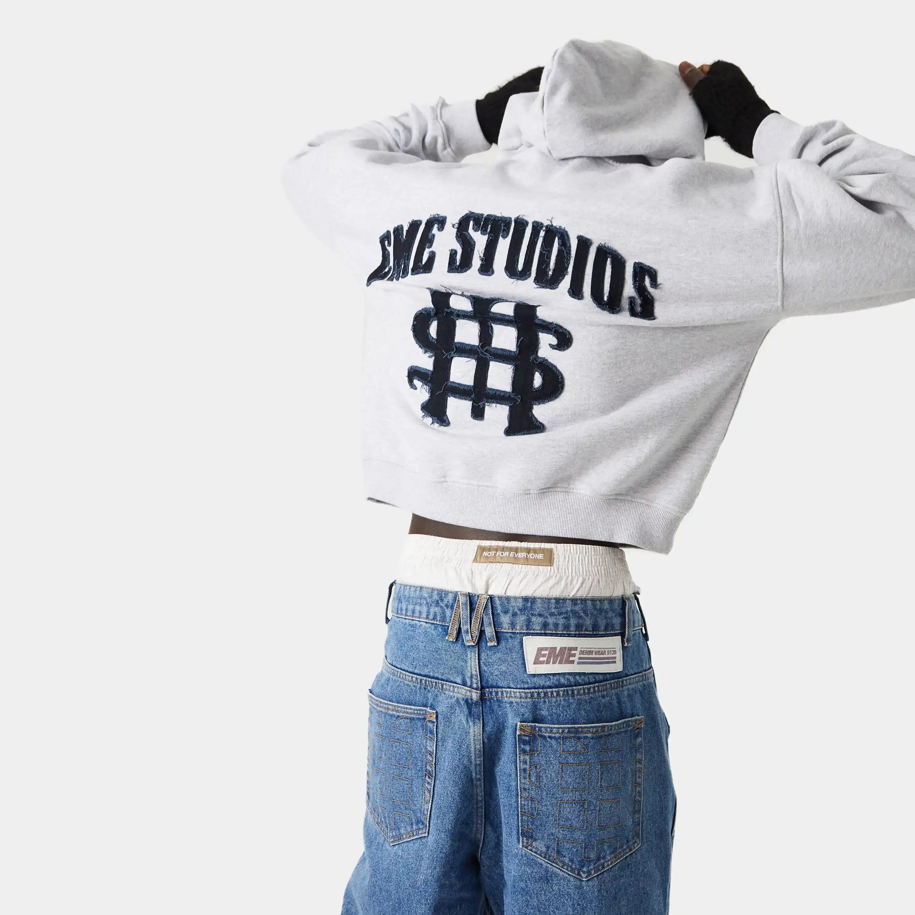 Daily Heather Grey Oversized Hoodie