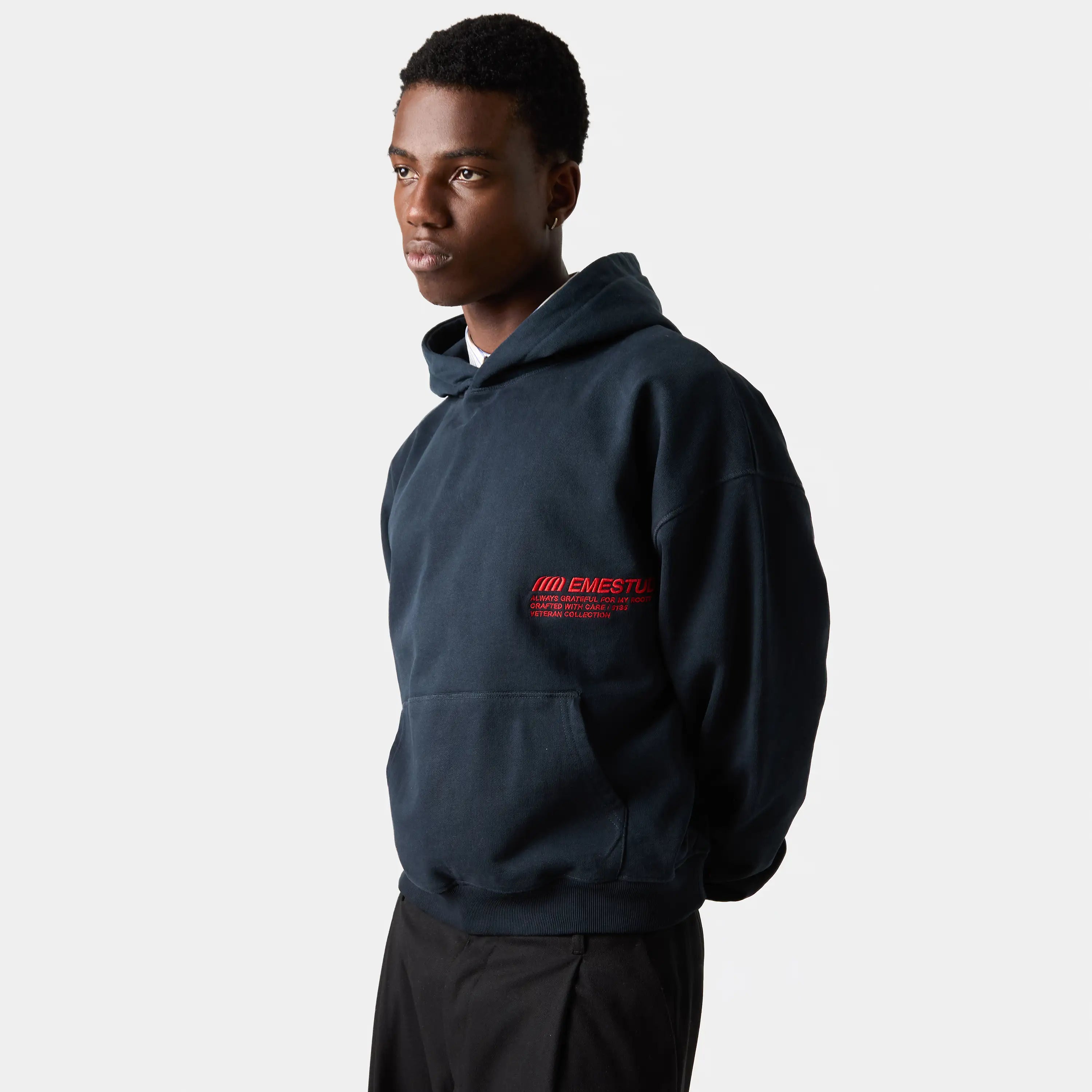 Roots Navy Oversized Hoodie