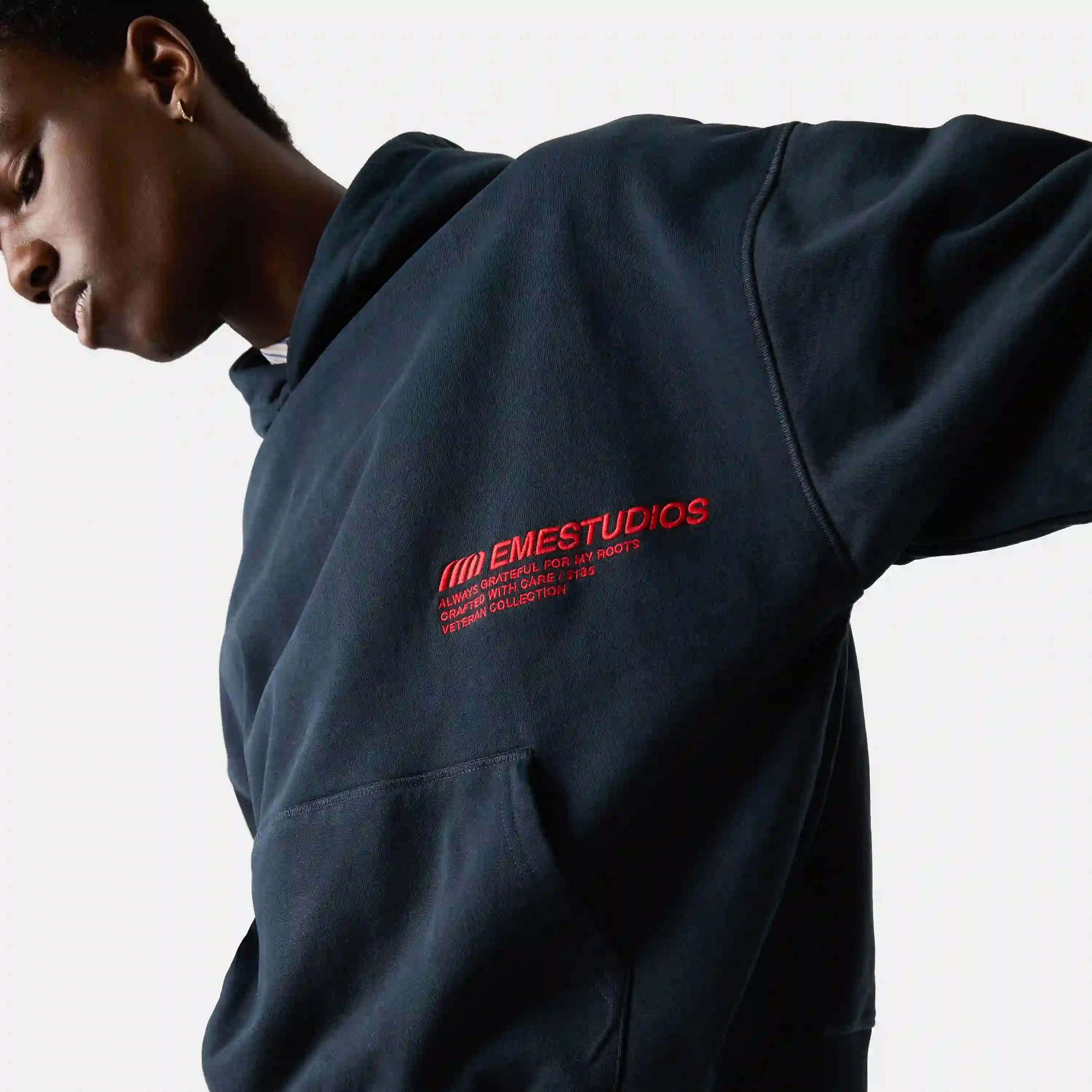 Roots Navy Oversized Hoodie