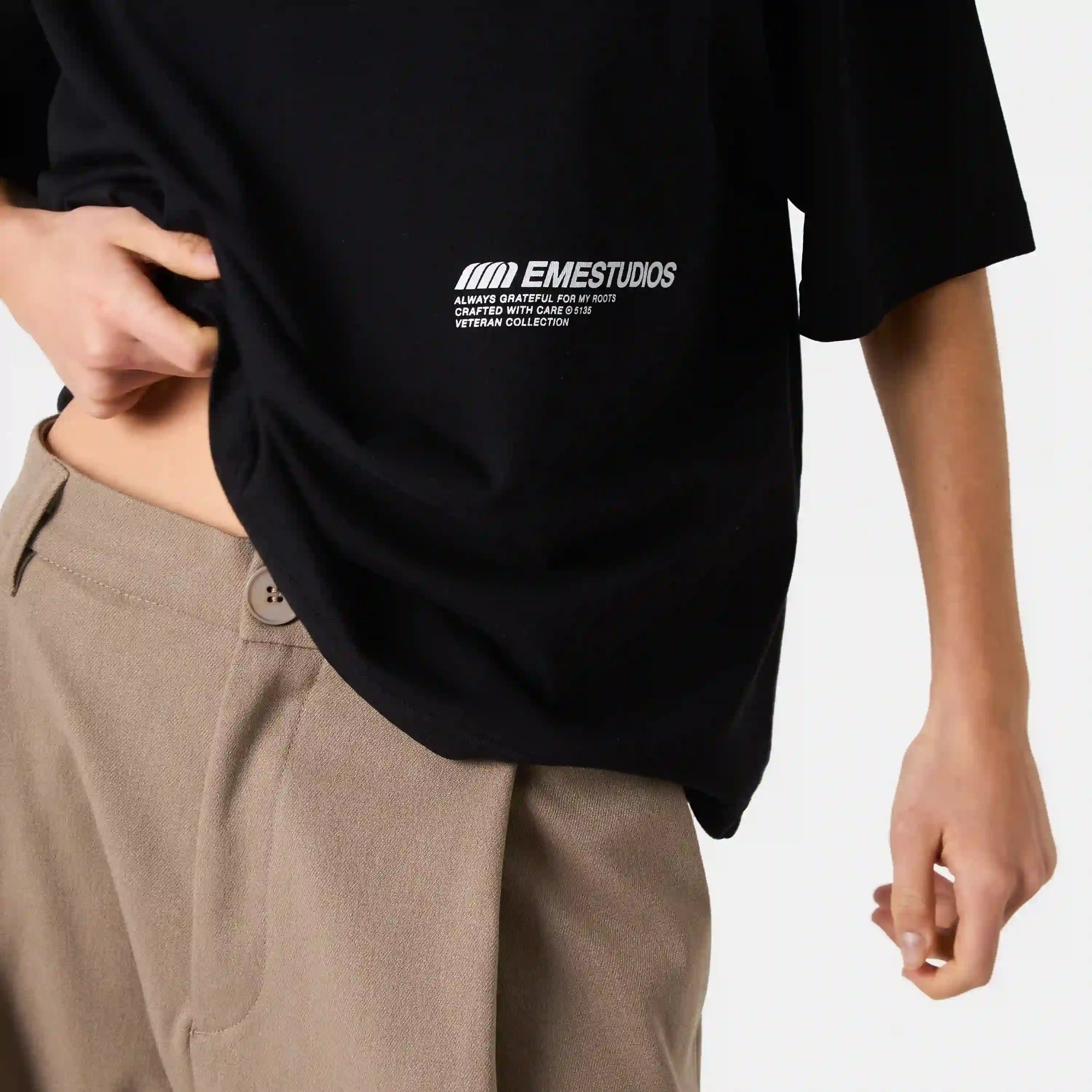 Roots Shadow Oversized Tee