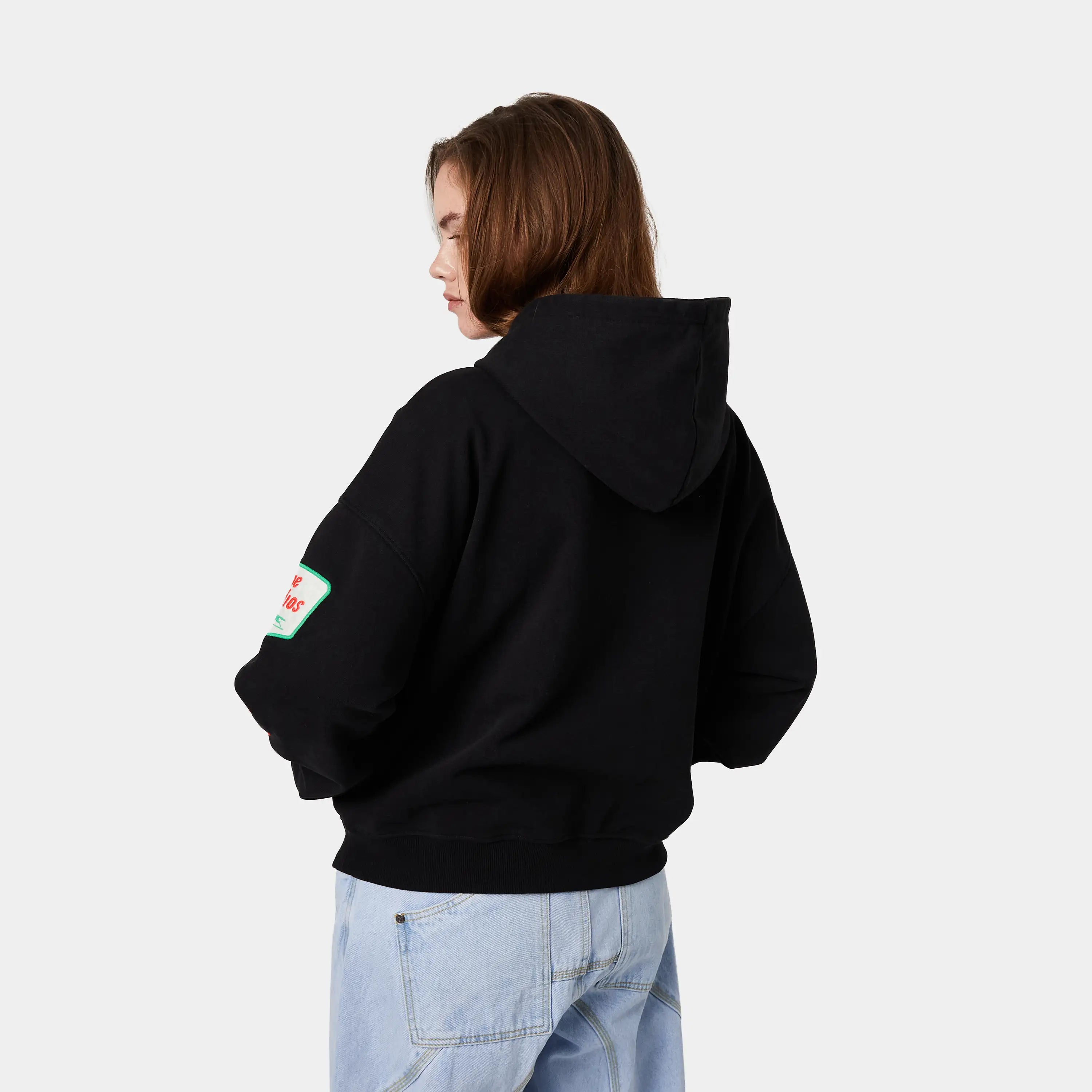 Patches Shadow Oversized Hoodie