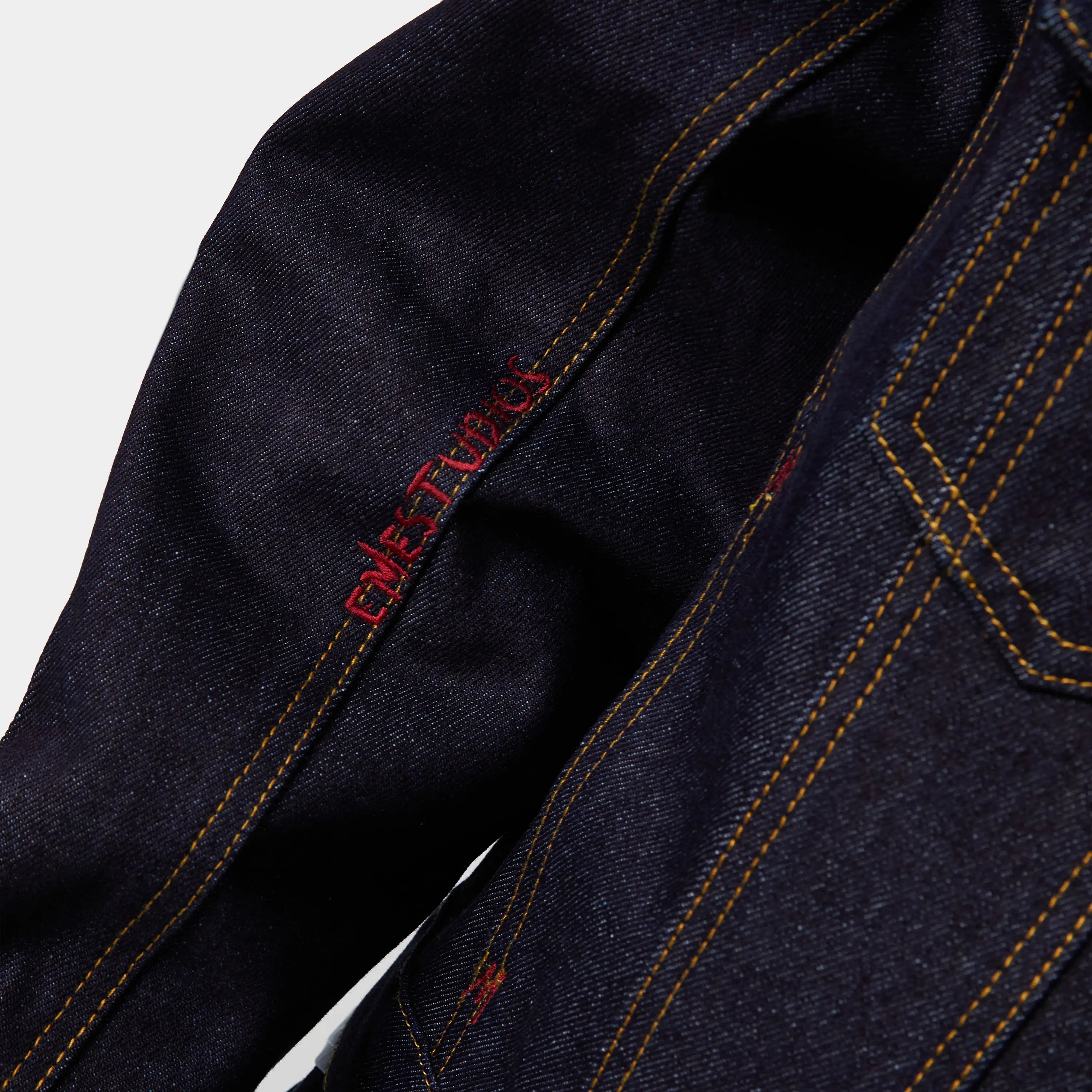 Frisona Raw Denim Boxy Jacket