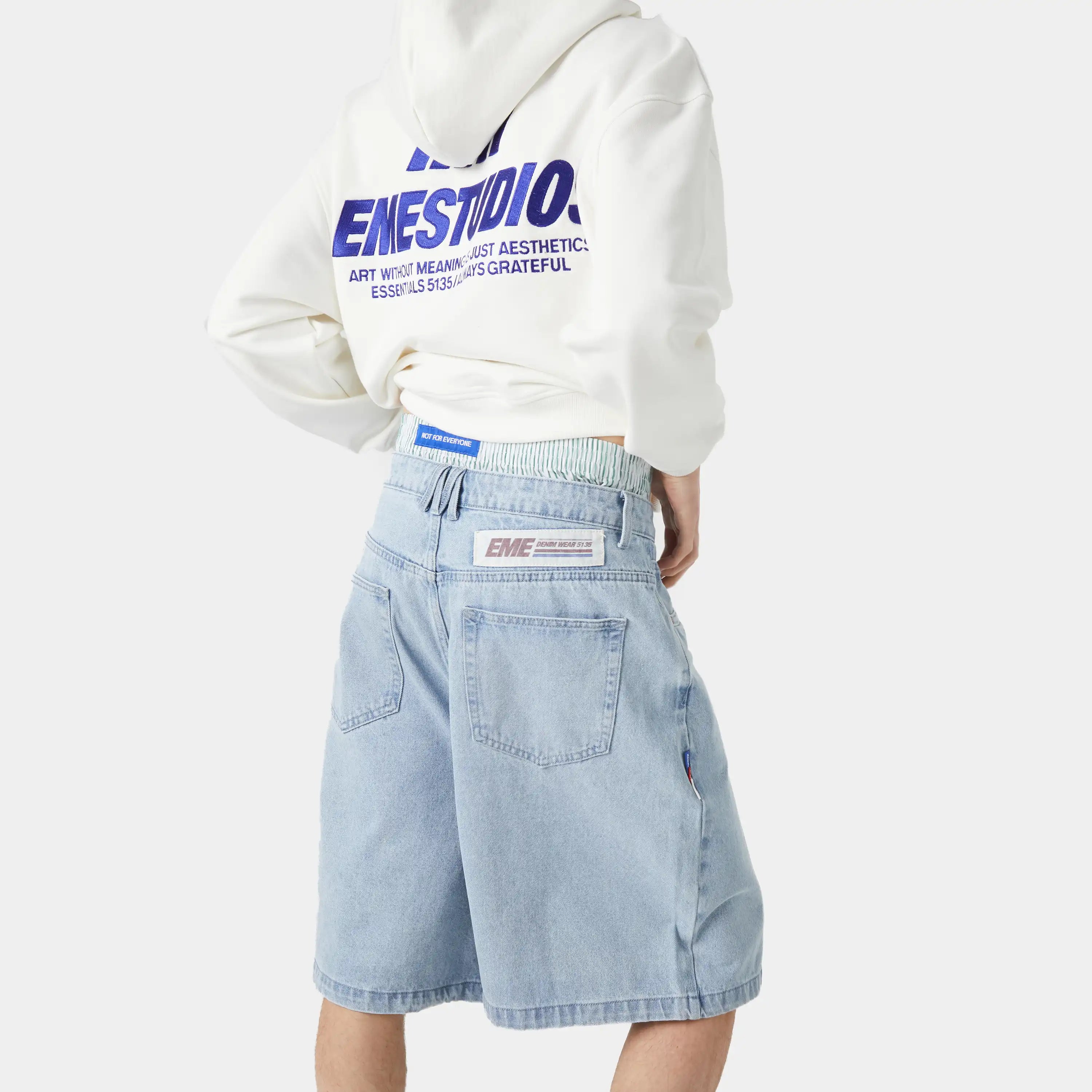 Andy Cloudy Denim Jorts