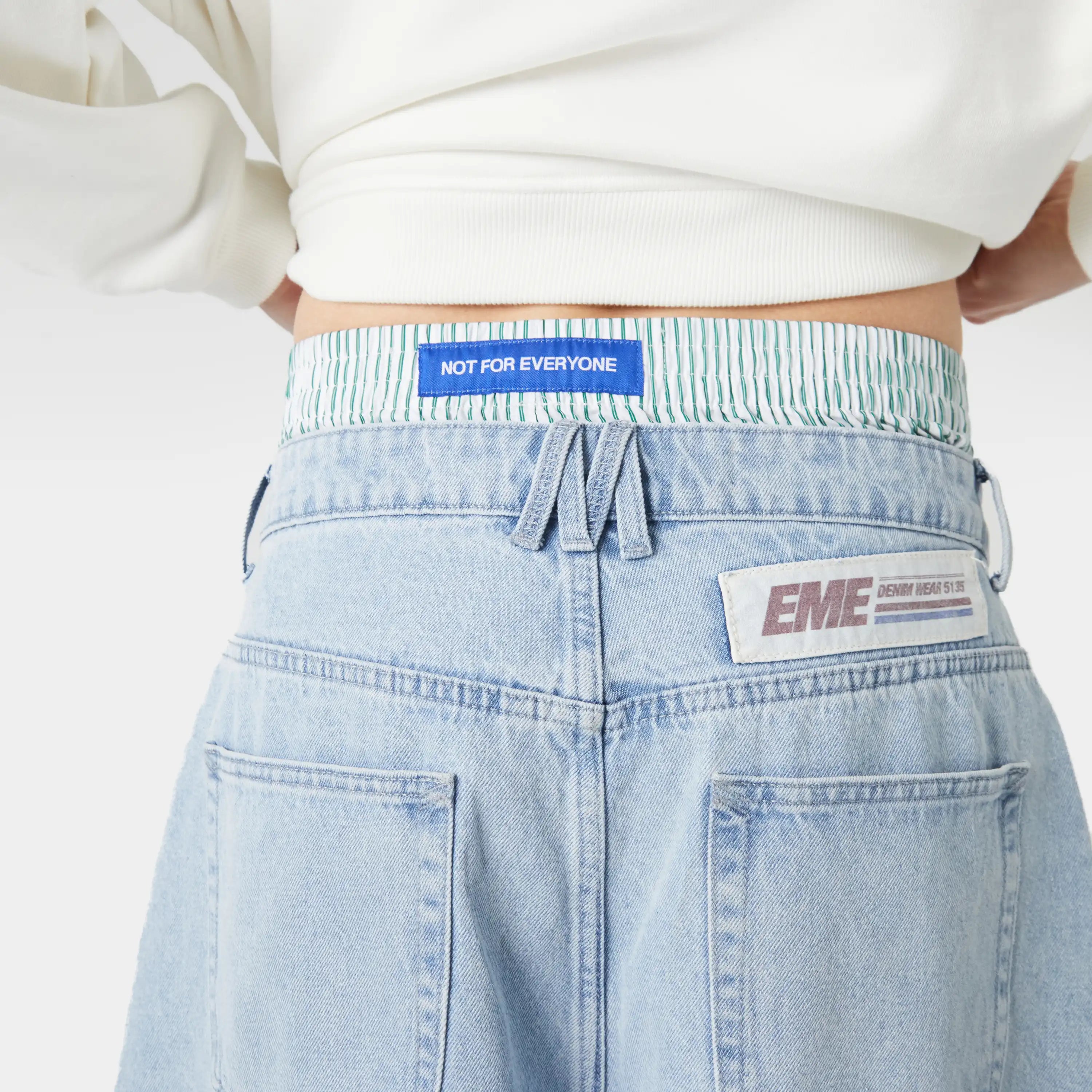 Andy Cloudy Denim Jorts