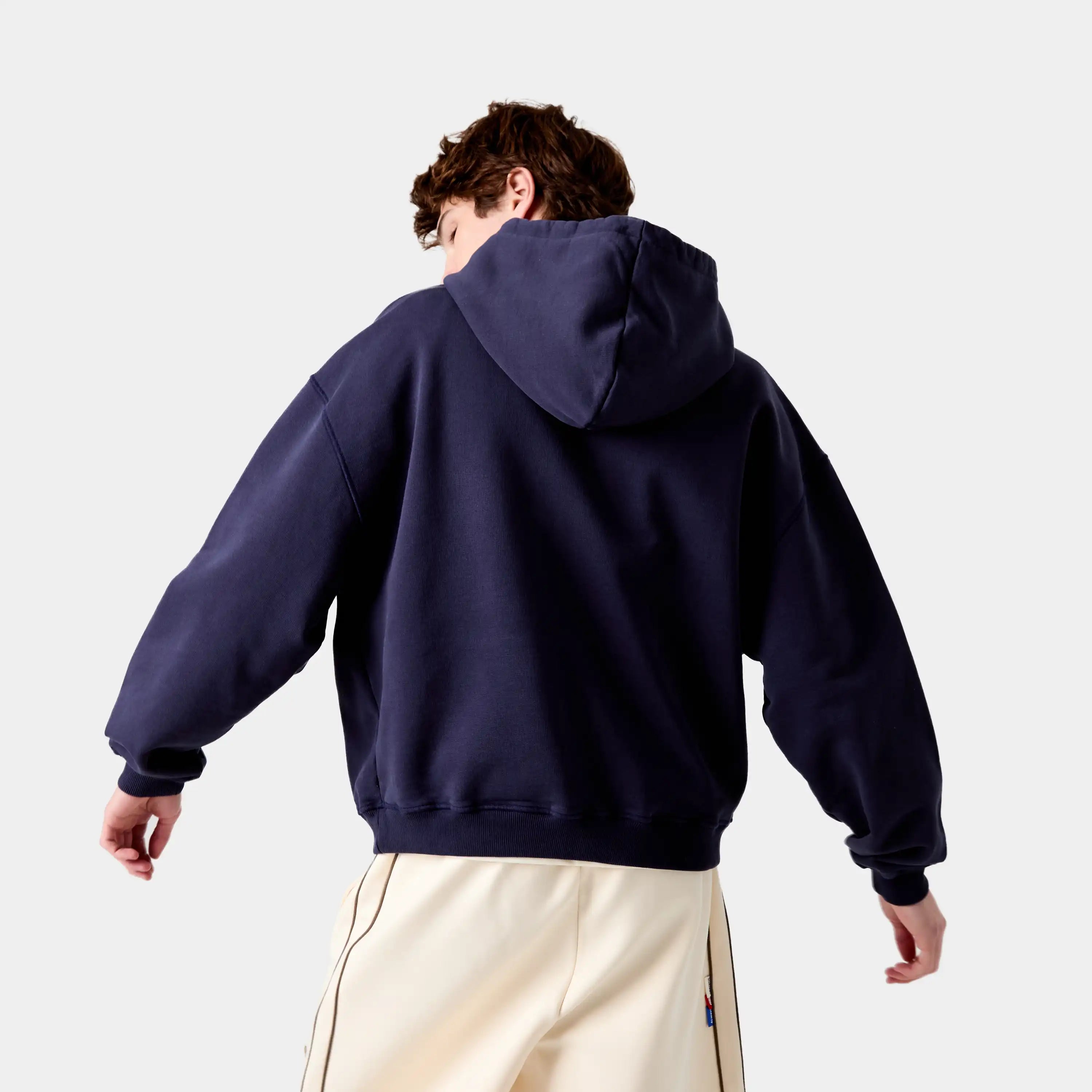 Inside Out Navy Hoodie