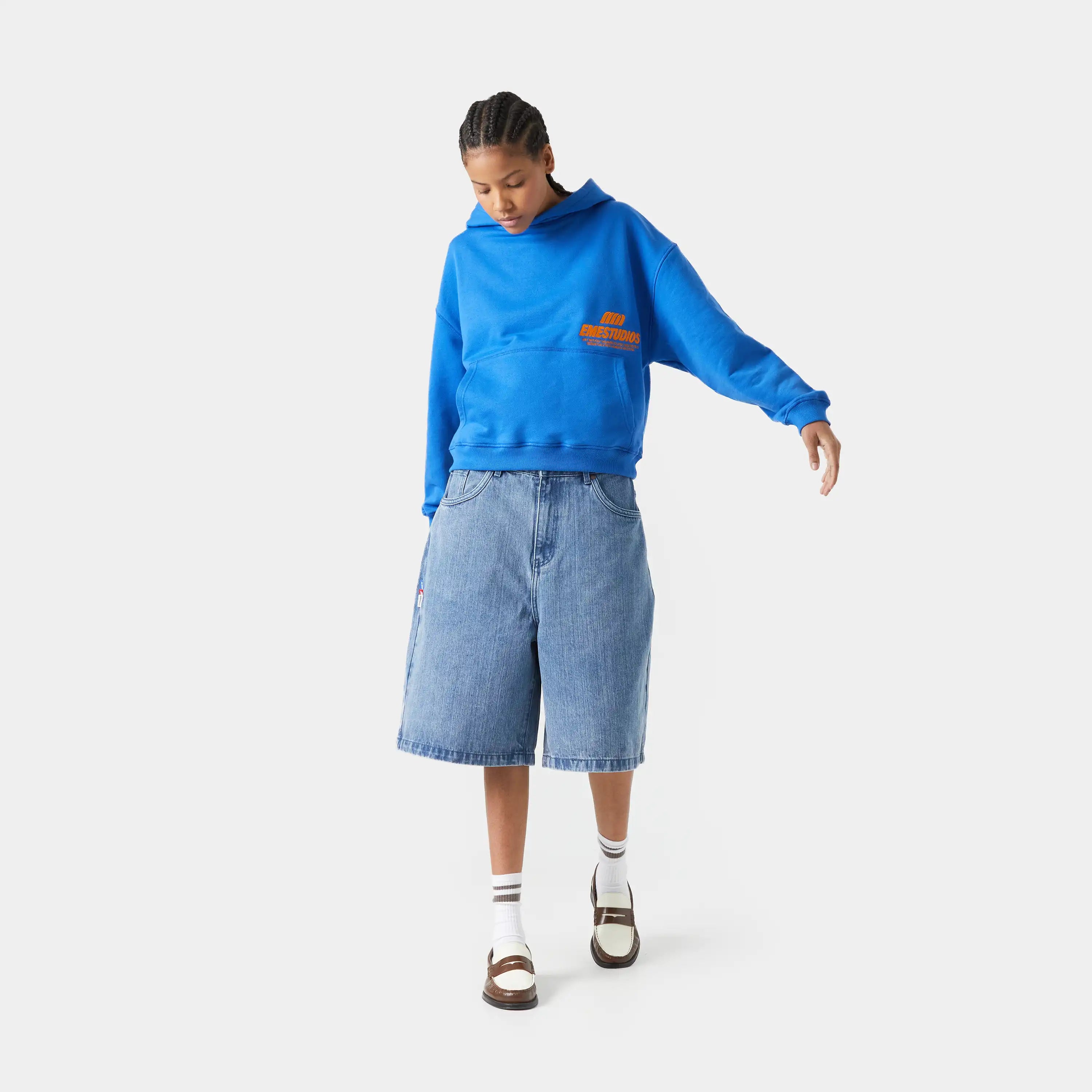 Andy Scratch Denim Jorts