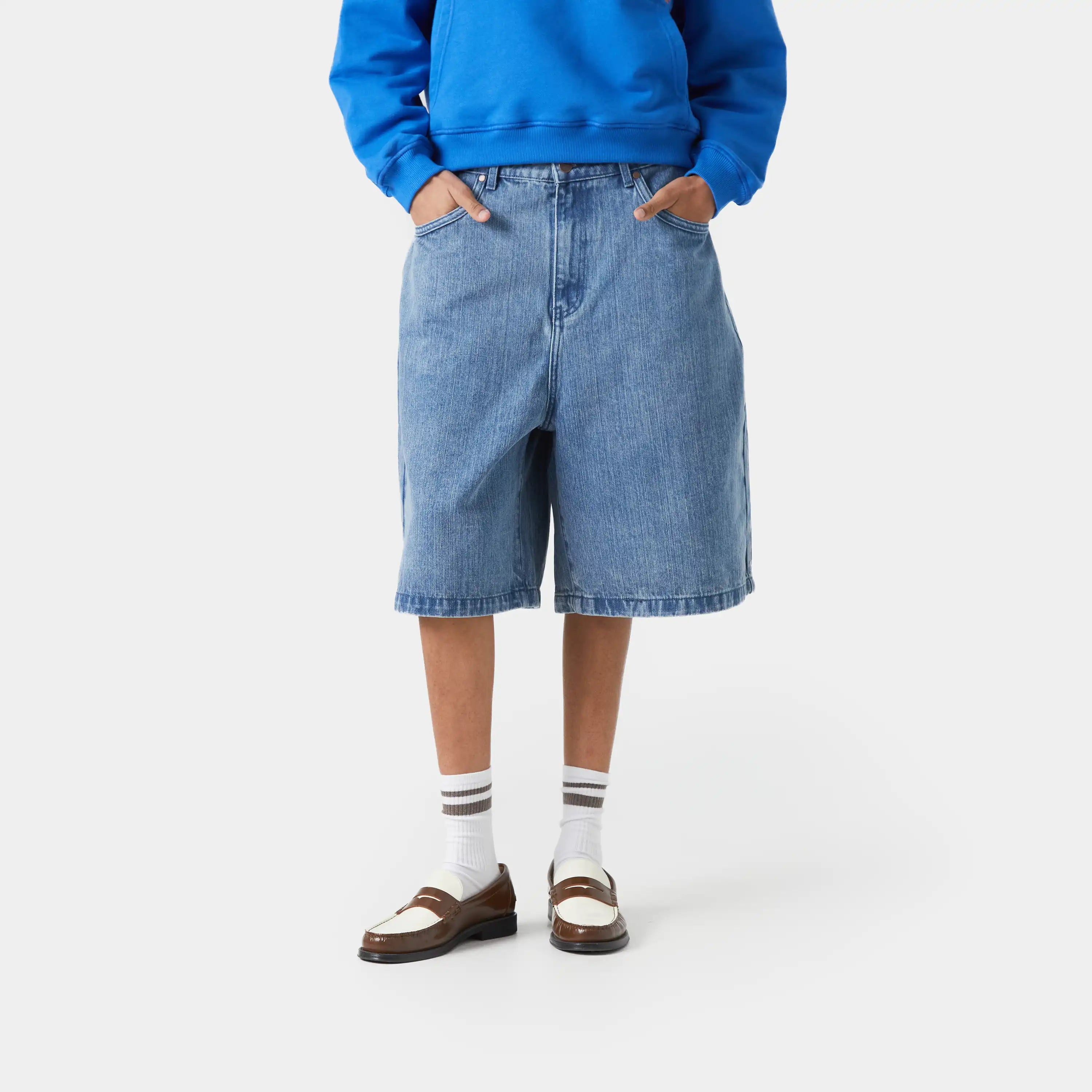 Andy Scratch Denim Jorts