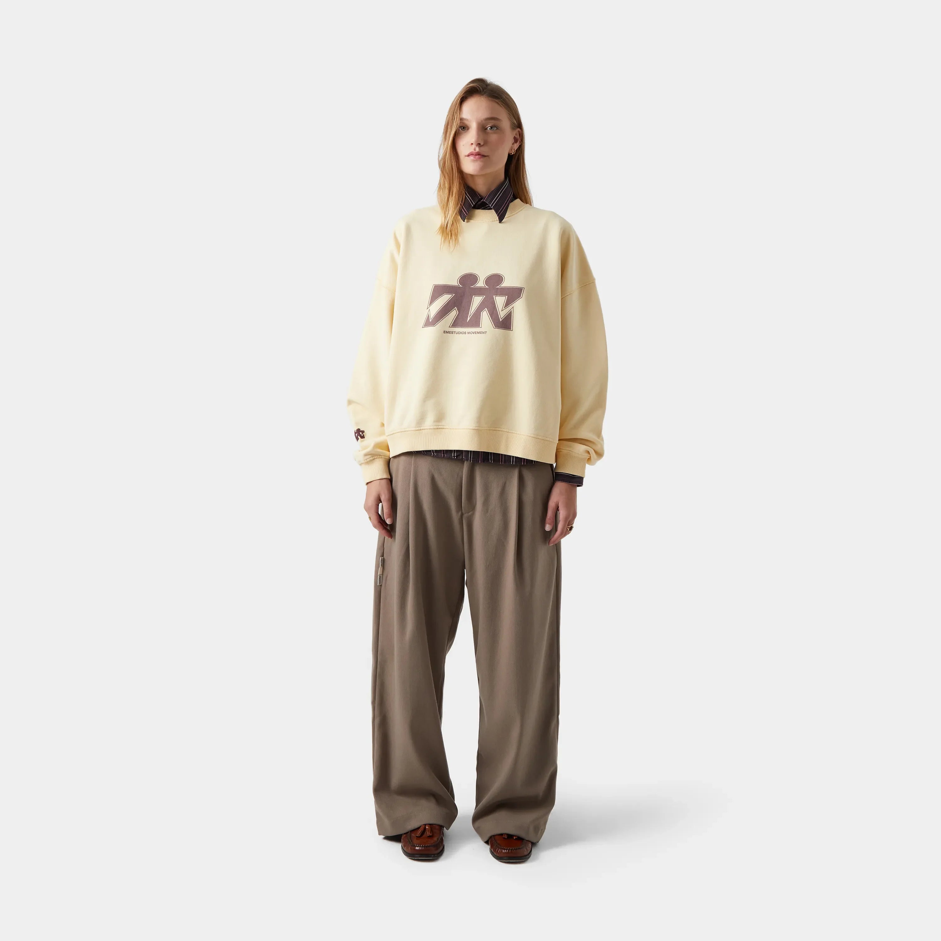 Mbuddy Sunlight Oversized Crewneck